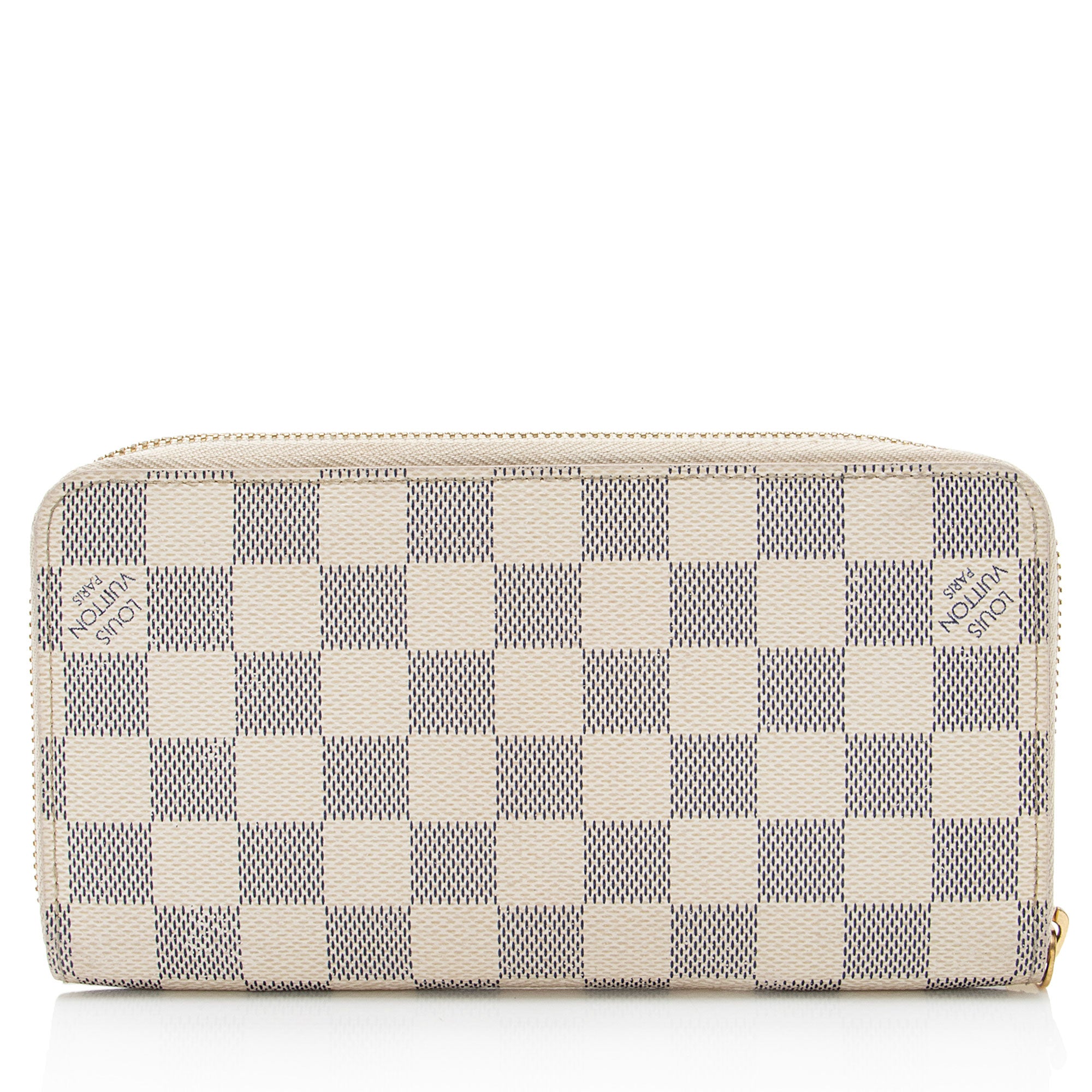Louis Vuitton Damier Azur Zippy Wallet (SHF-L80eeC)