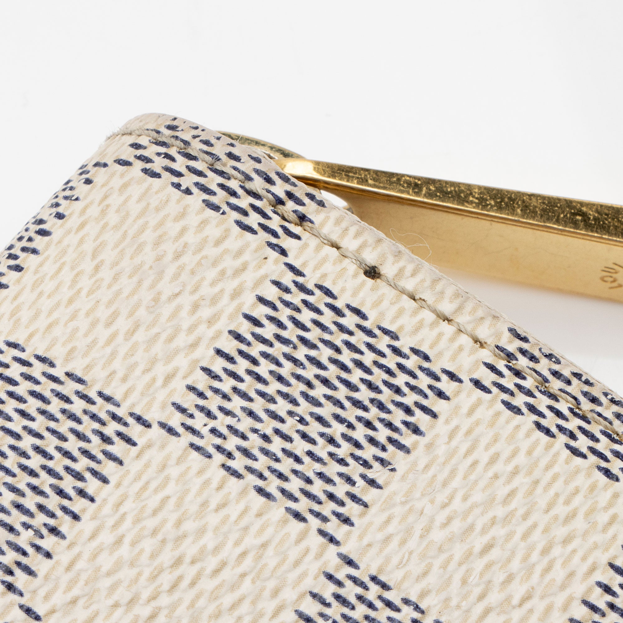Louis Vuitton Damier Azur Zippy Wallet (SHF-L80eeC)