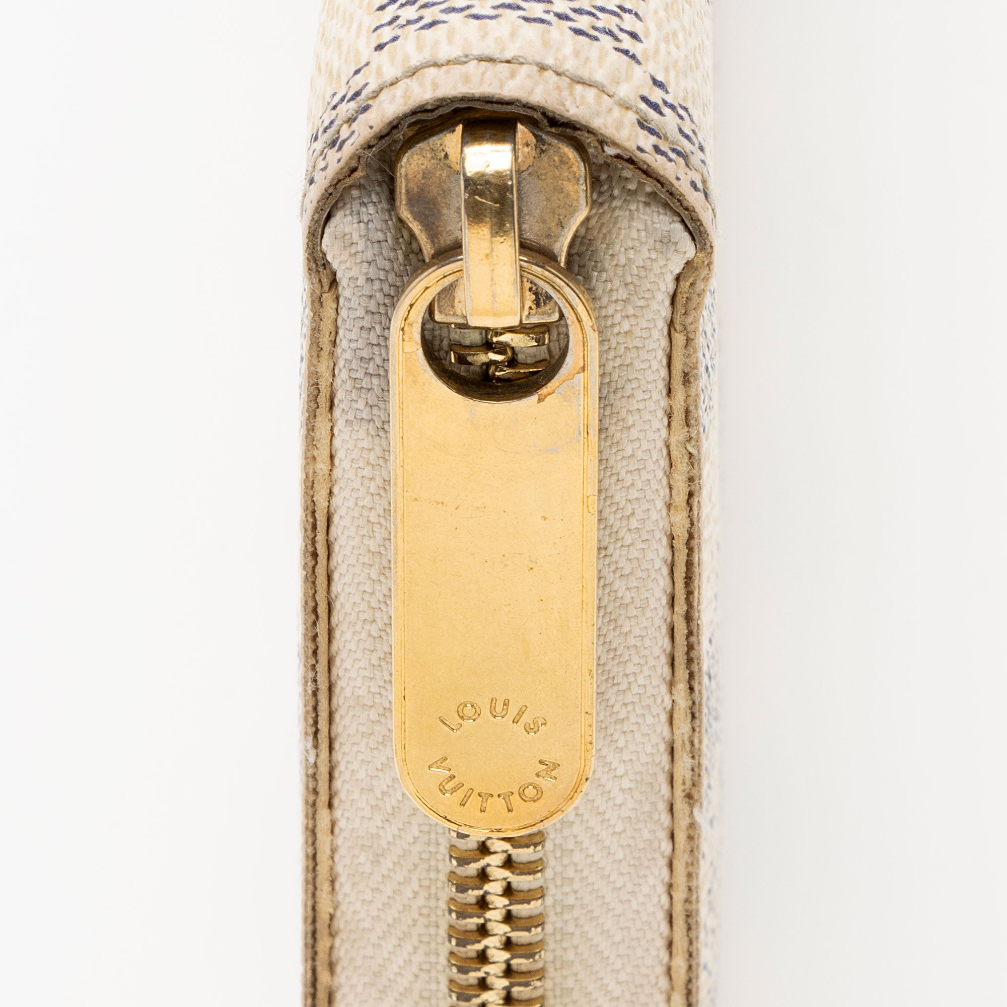 Louis Vuitton Damier Azur Zippy Wallet (SHF-7NTsQk)