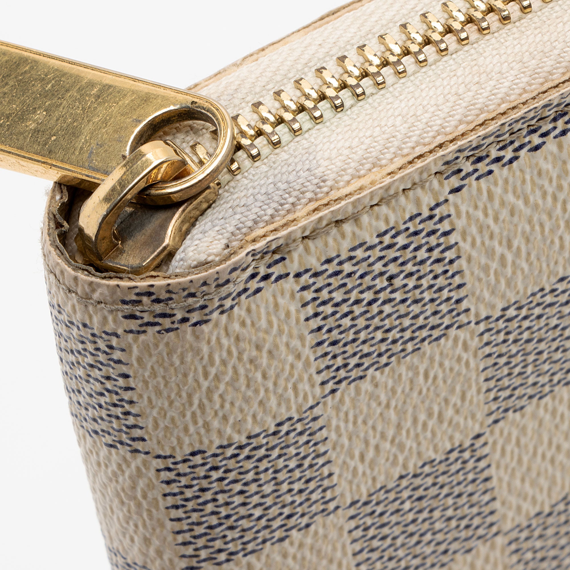 Louis Vuitton Damier Azur Zippy Wallet (SHF-7NTsQk)