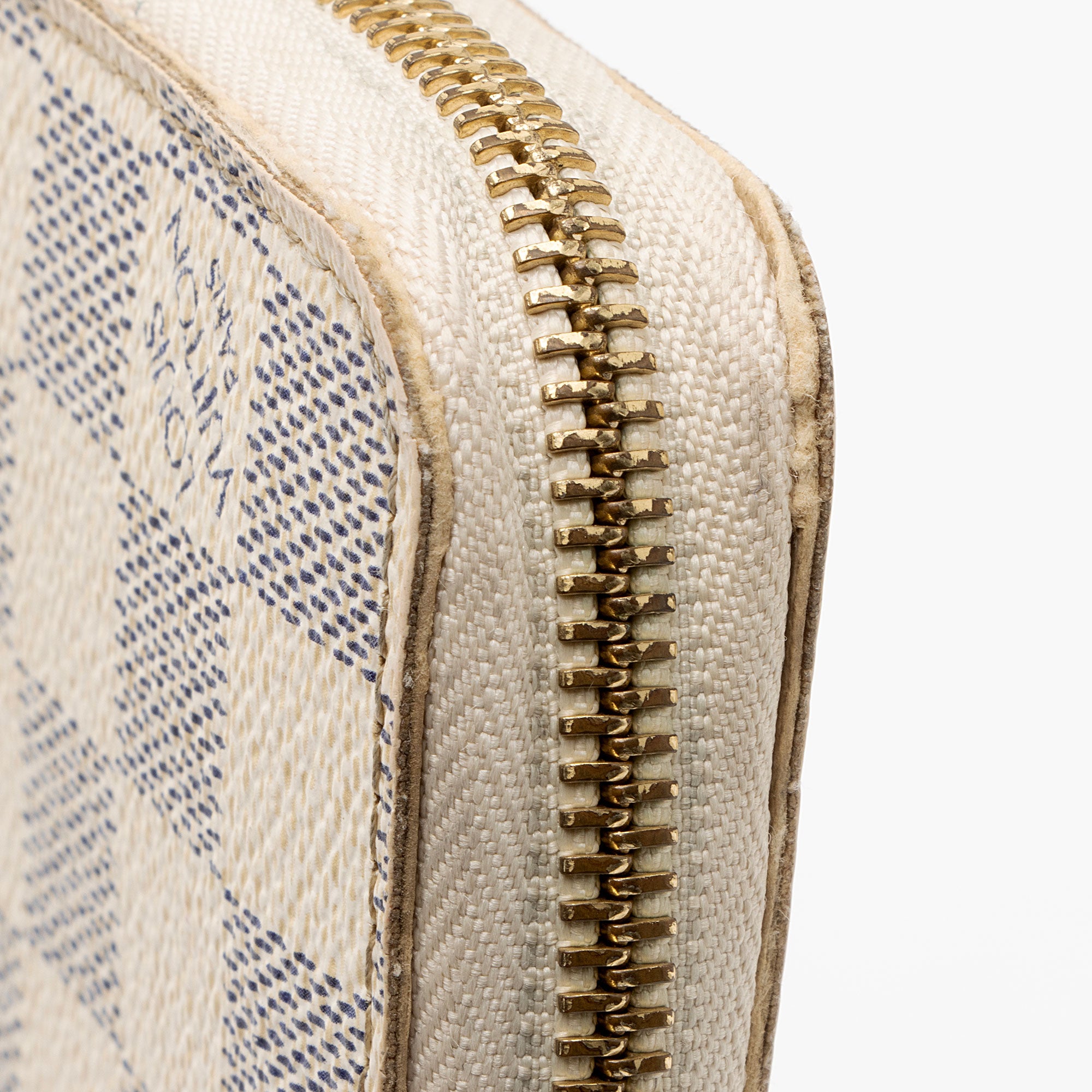 Louis Vuitton Damier Azur Zippy Wallet (SHF-7NTsQk)