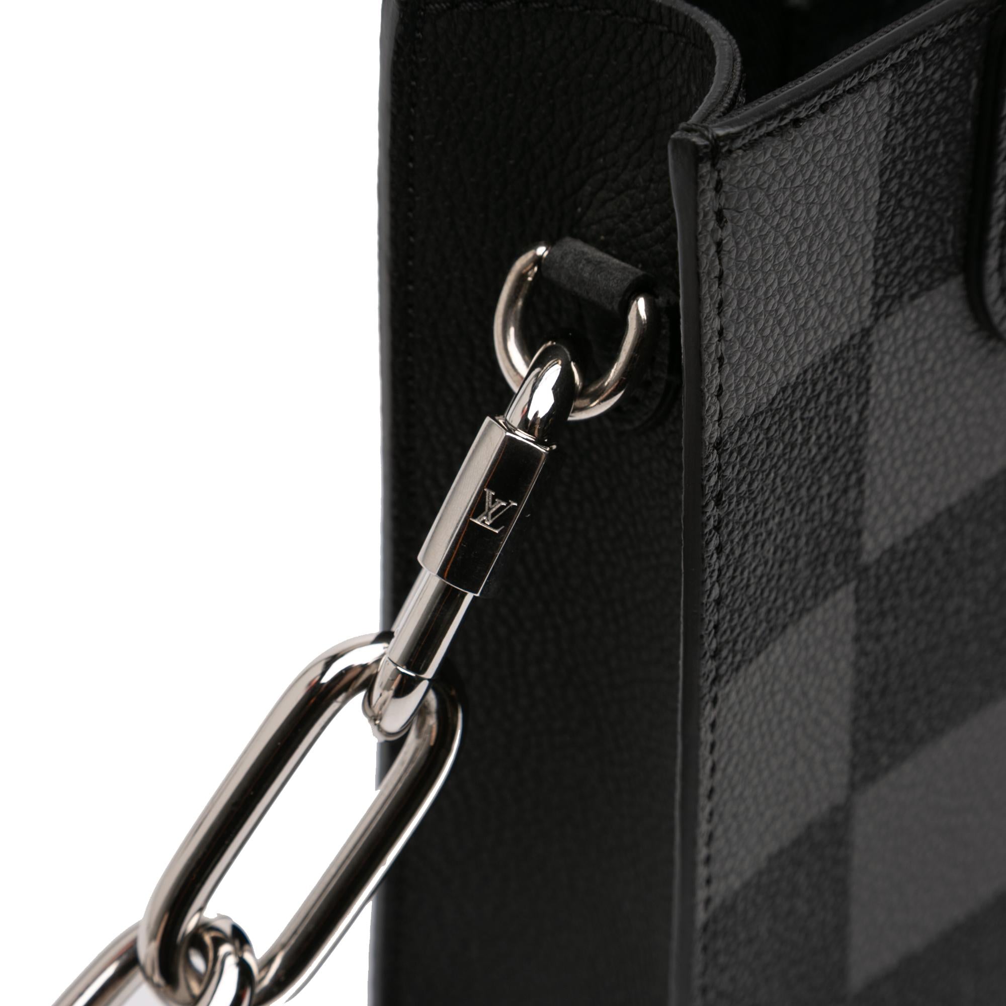 Louis Vuitton Damier Checkerboard Sac Plat XS