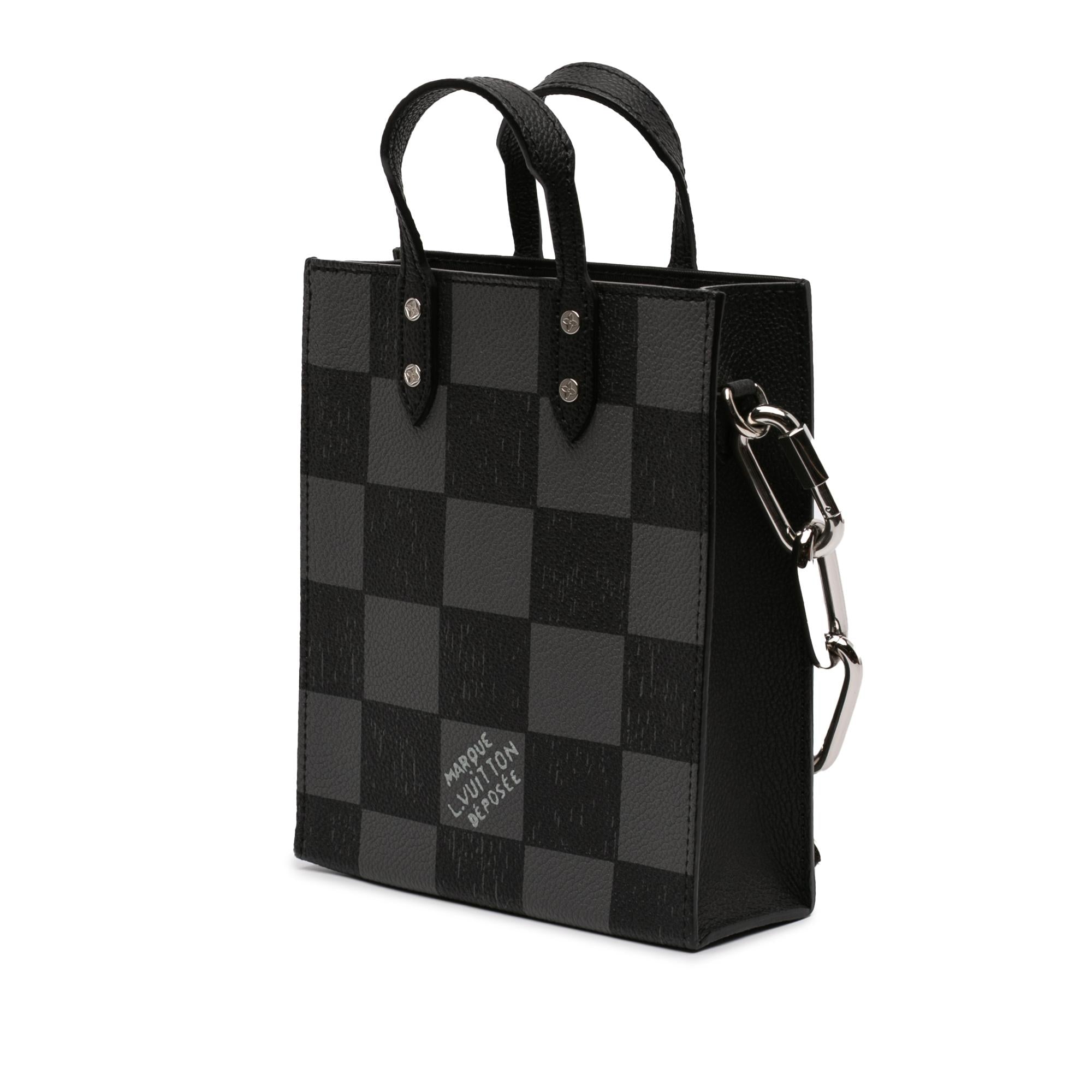 Louis Vuitton Damier Checkerboard Sac Plat XS
