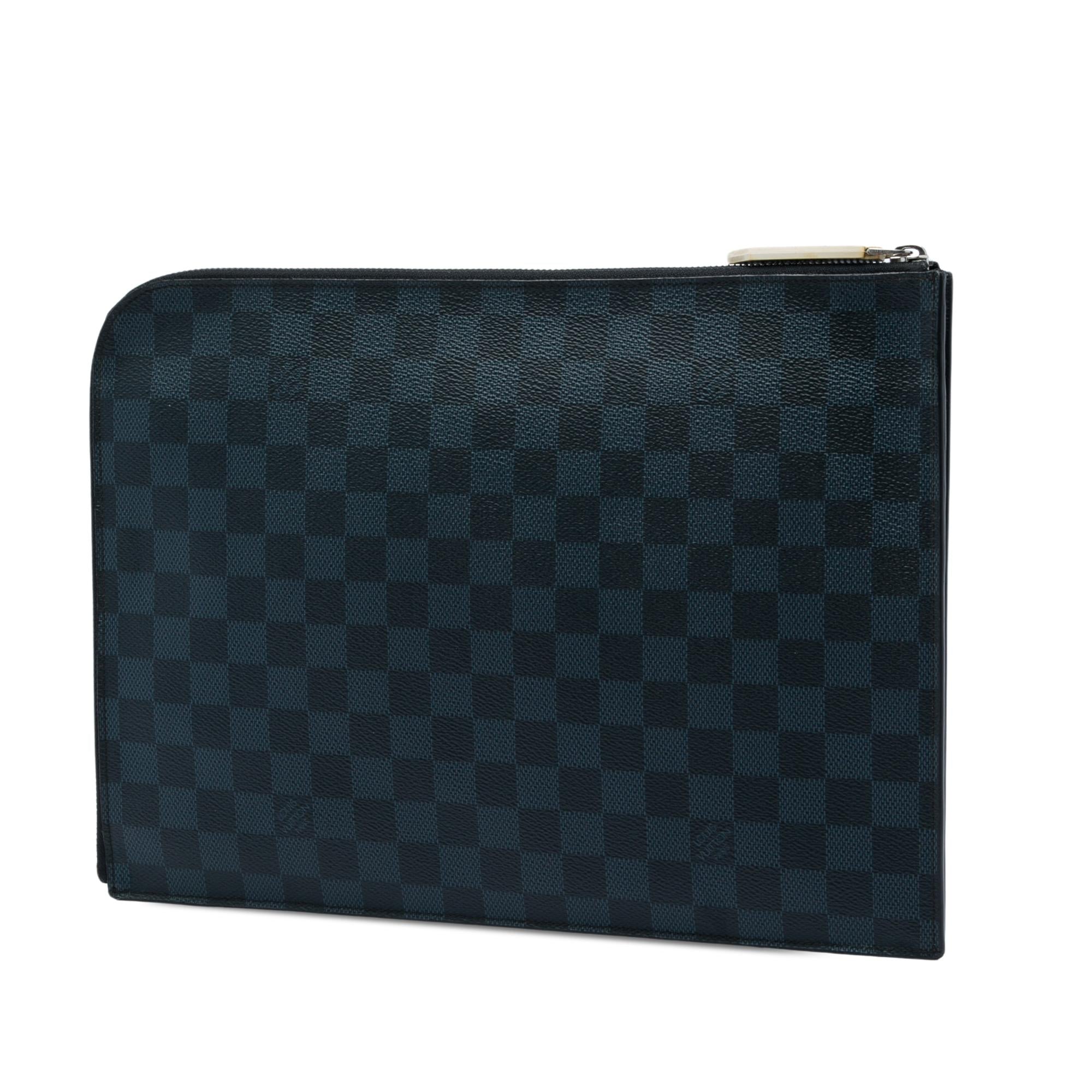 Louis Vuitton Damier Cobalt Americas Cup Pochette Jour GM