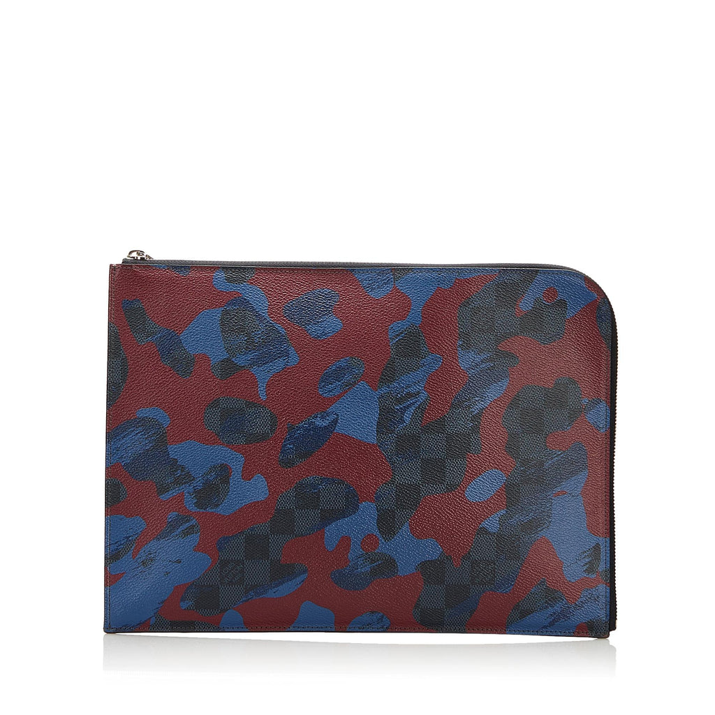 Louis Vuitton Damier Cobalt Camouflage Pochette Jour GM (SHG-36886) – LuxeDH