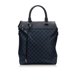 Louis Vuitton - Authenticated Greenwich Tote Bag - Cloth Blue for Men, Very Good Condition
