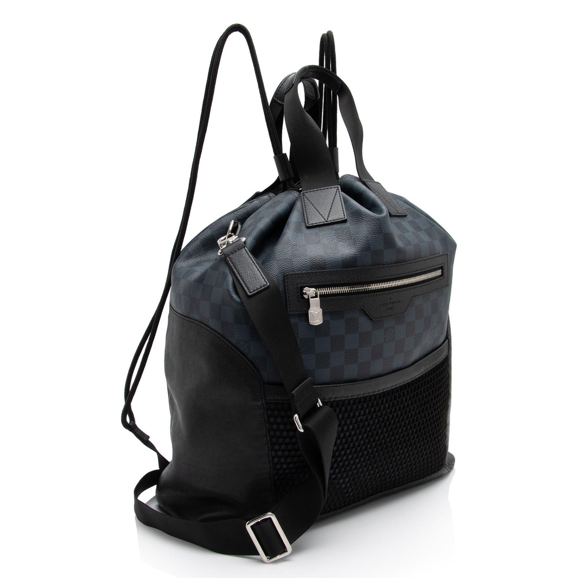 Louis Vuitton Damier Cobalt Matchpoint Hybrid Backpack (SHF-MLWCVZ)