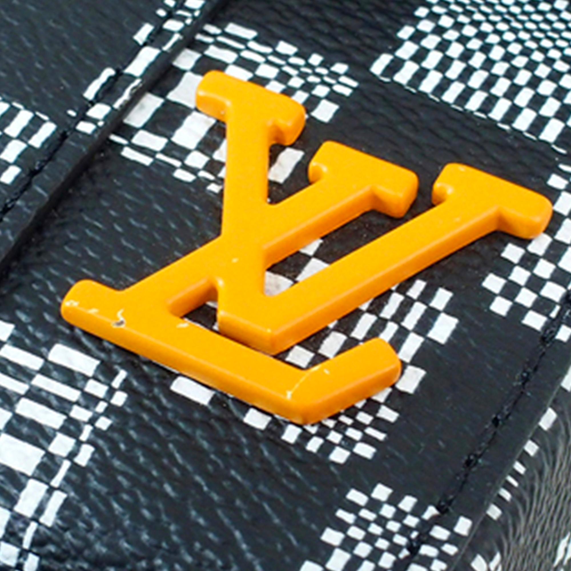 Louis Vuitton Damier Distorted Flap Soft Trunk (SHG-FZG6ZF)