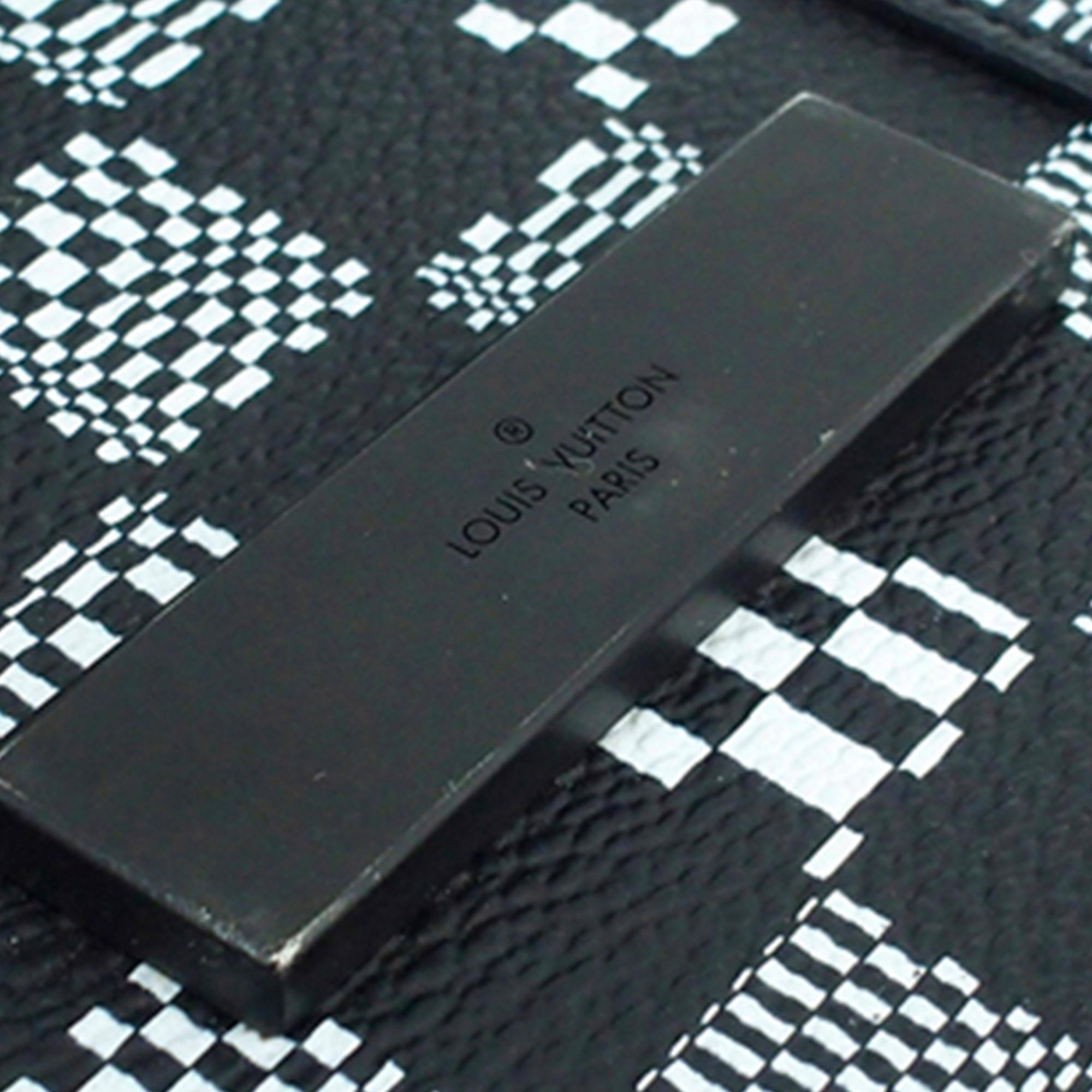 Louis Vuitton Damier Distorted Flap Soft Trunk (SHG-SdLgng)