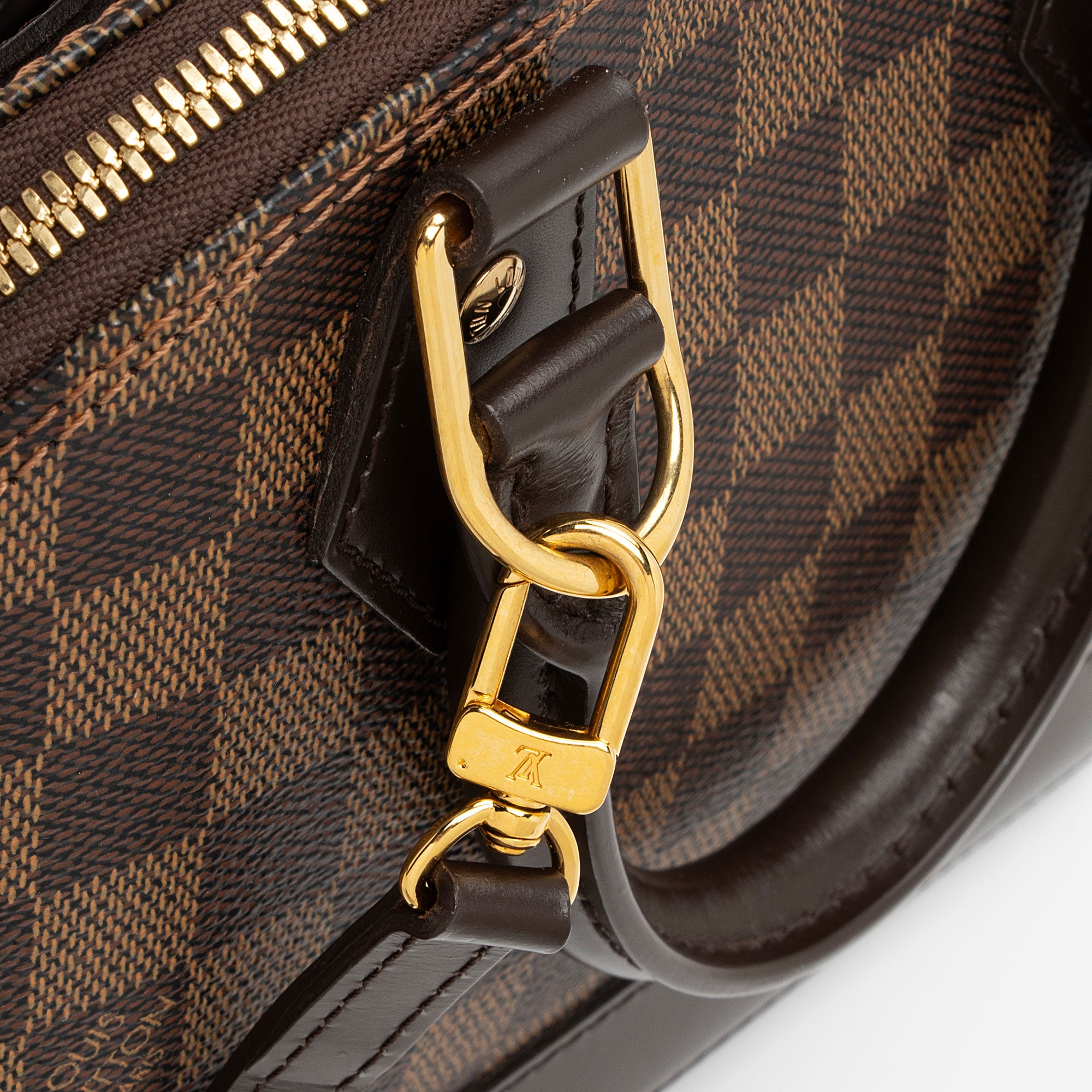 Louis Vuitton Damier Ebene Alma BB Satchel (SHF-DbzGC2)