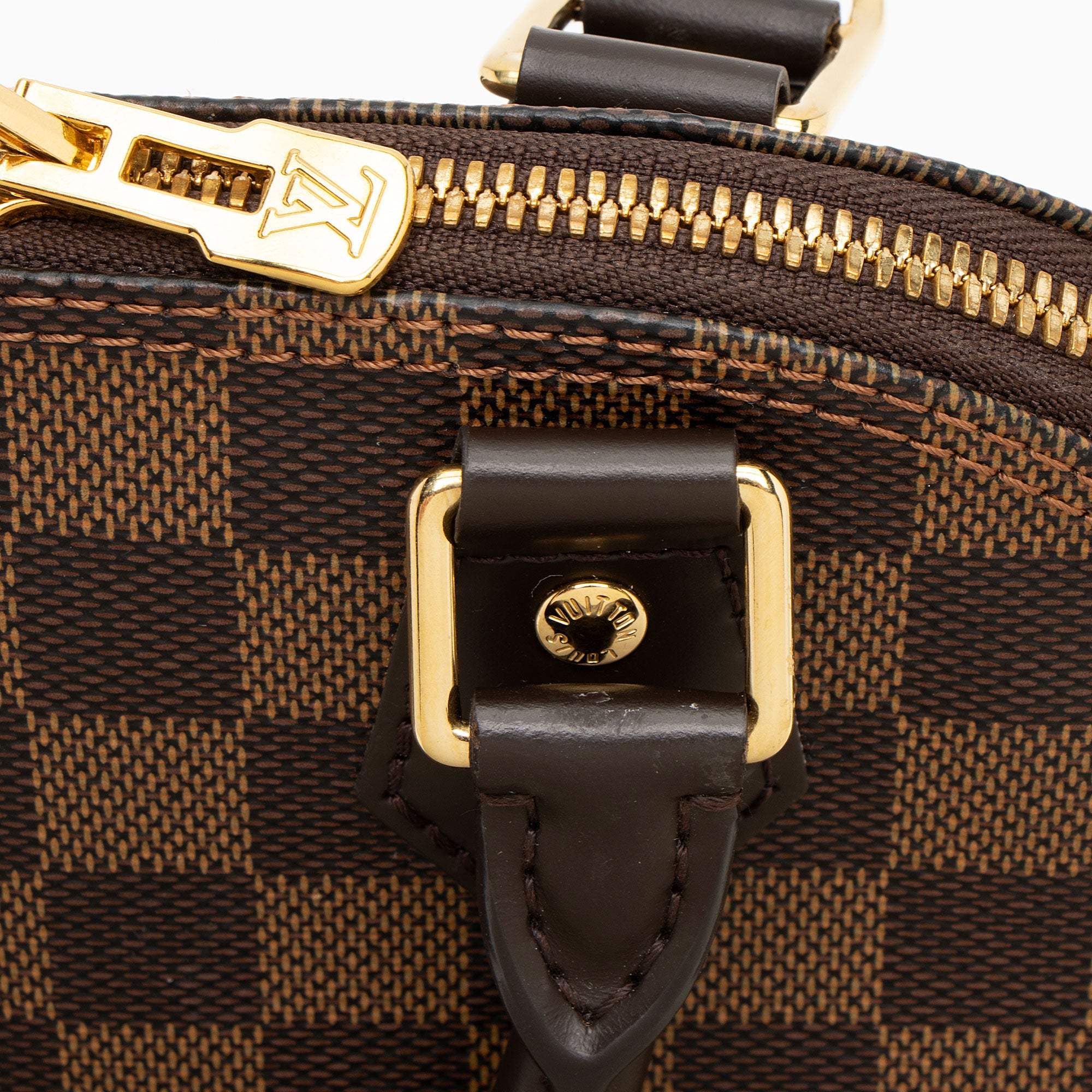 Louis Vuitton Damier Ebene Alma BB Satchel