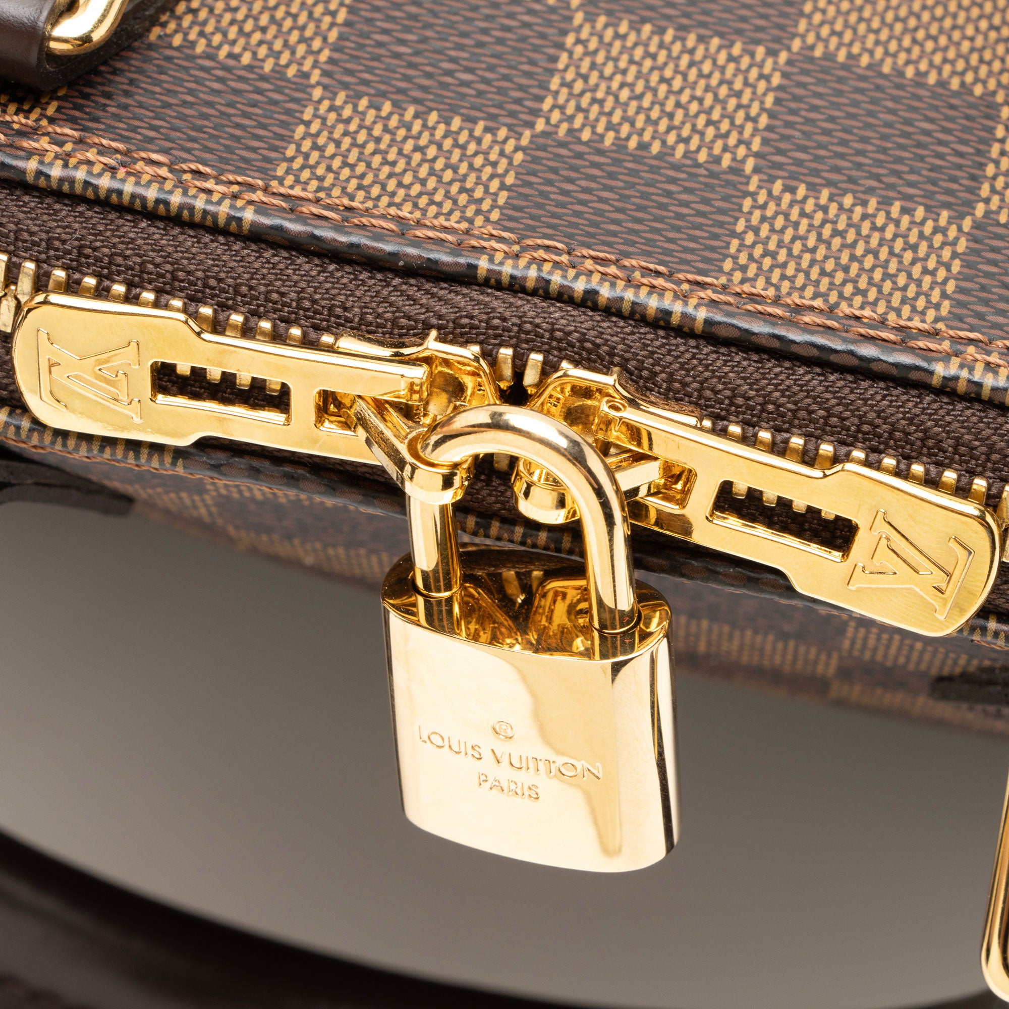 Louis Vuitton Damier Ebene Alma BB Satchel