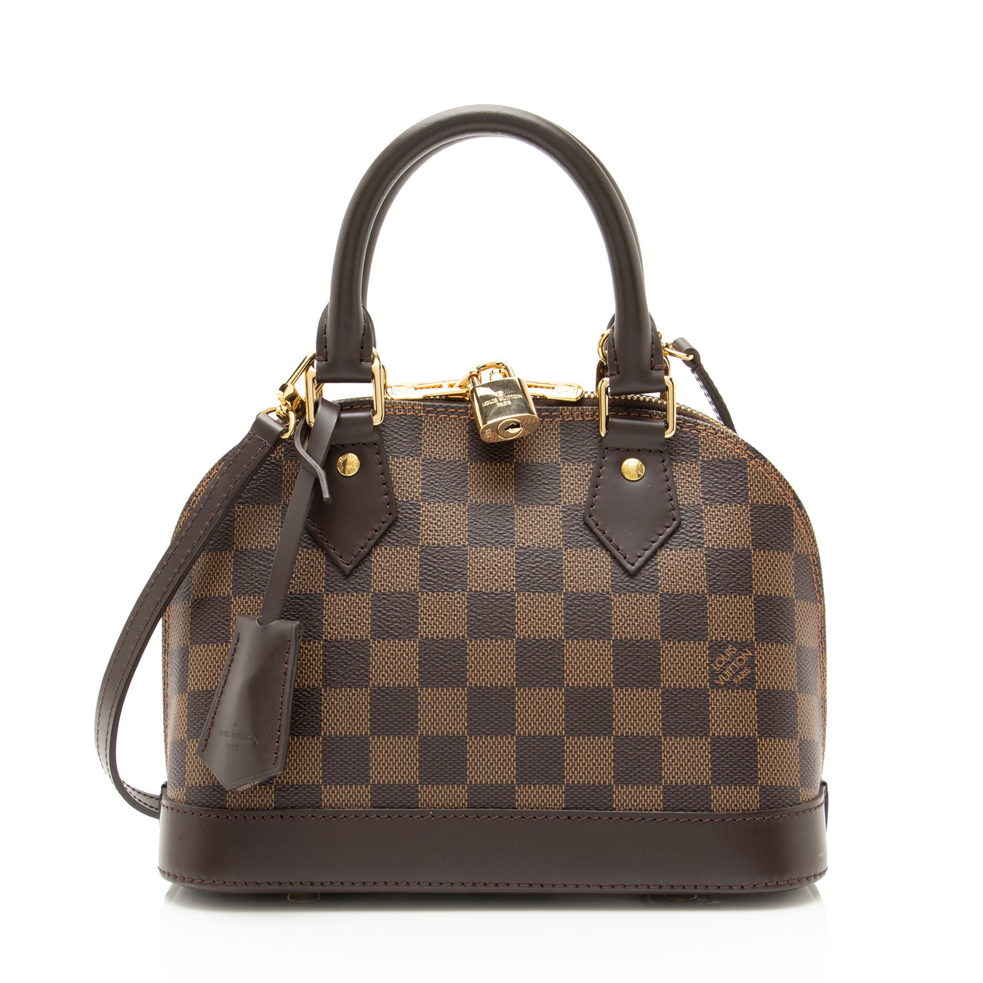 Louis Vuitton Damier Ebene Alma BB Satchel