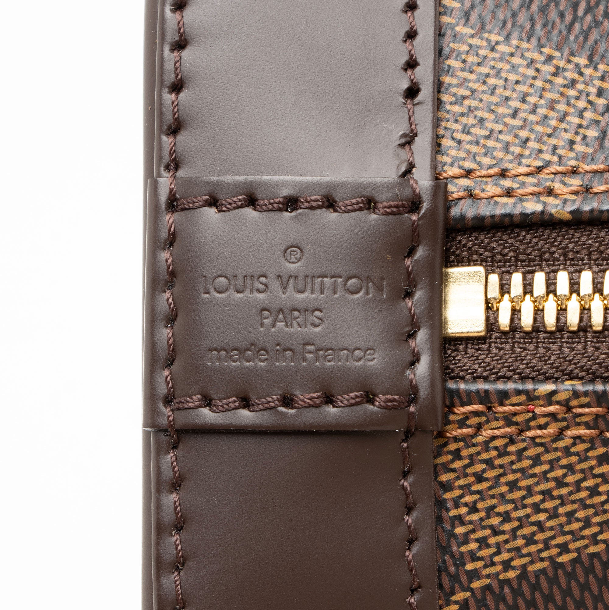 Louis Vuitton Damier Ebene Alma BB Satchel