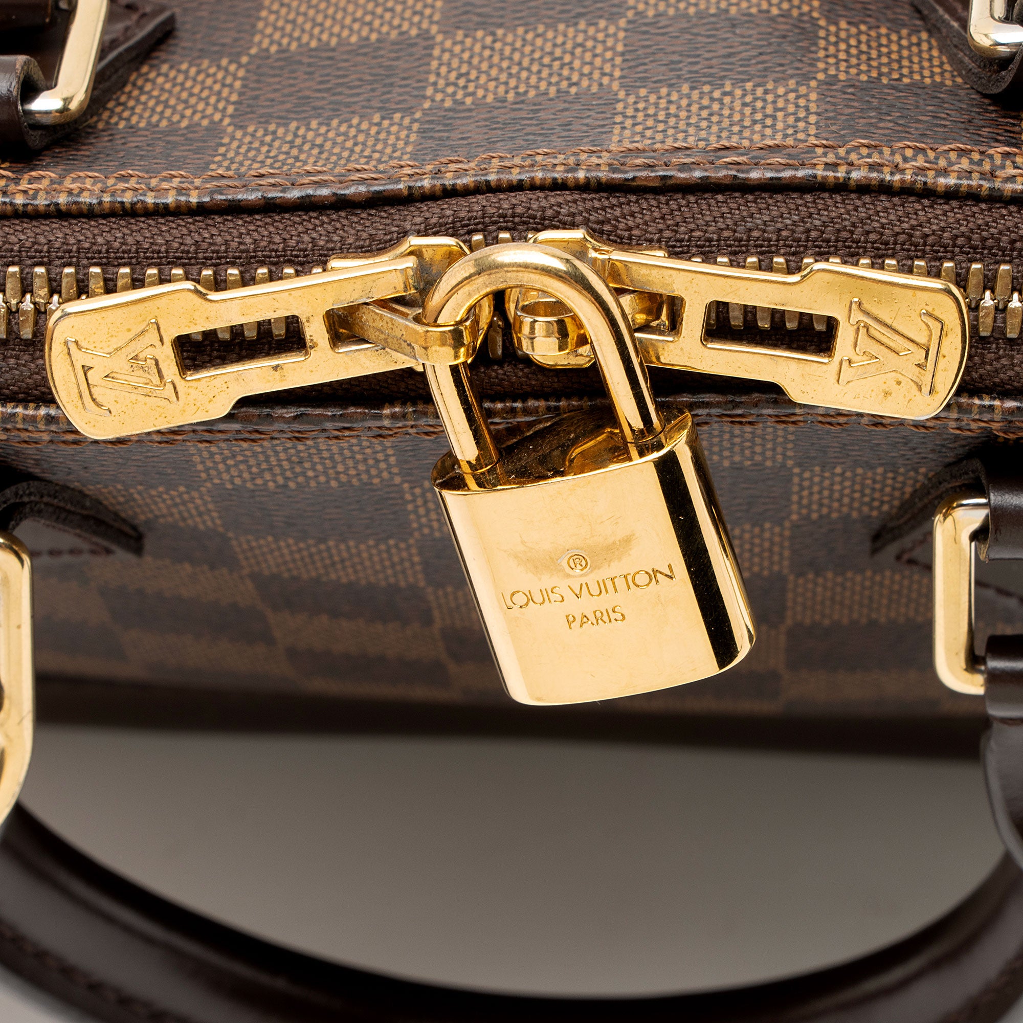 Louis Vuitton Damier Ebene Alma BB Satchel