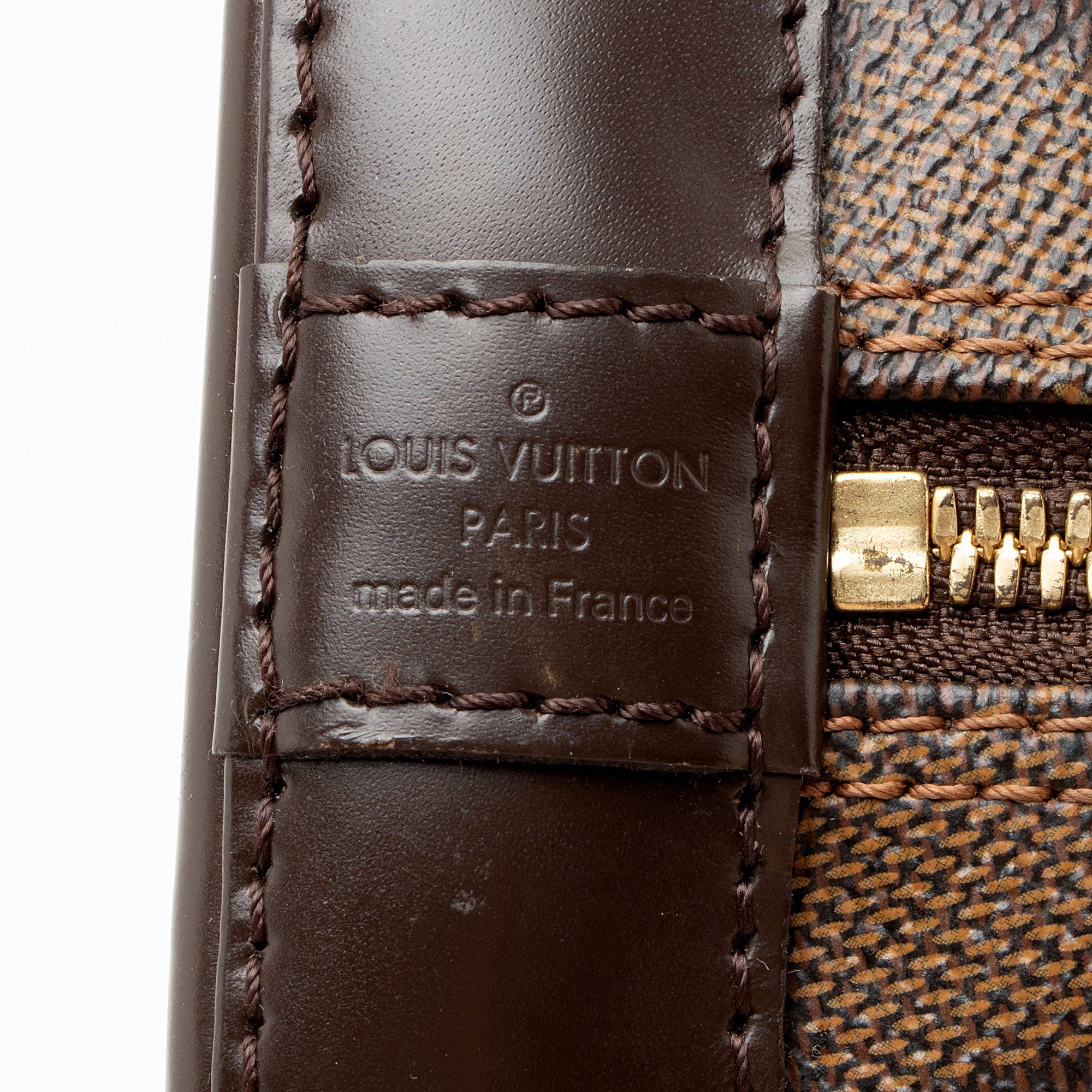 Louis Vuitton Damier Ebene Alma BB Satchel
