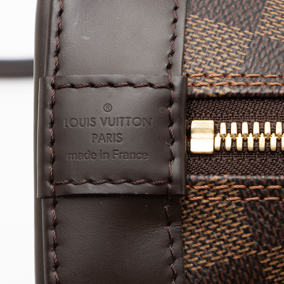 Louis Vuitton Damier Ebene Alma BB Satchel