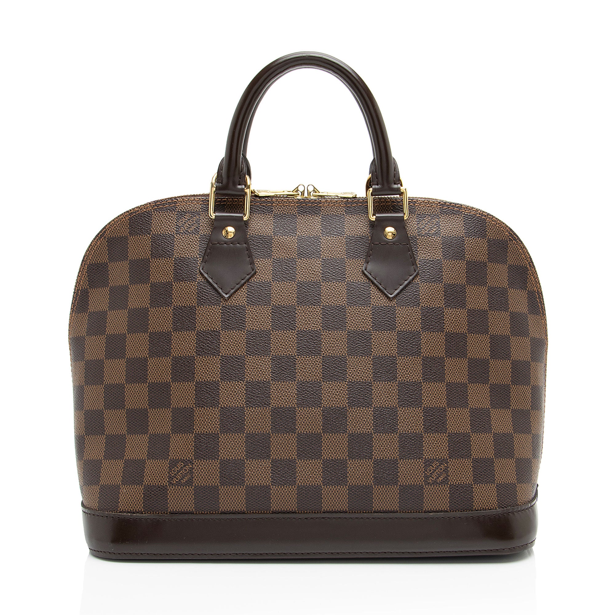Louis Vuitton Damier Ebene Alma PM Satchel