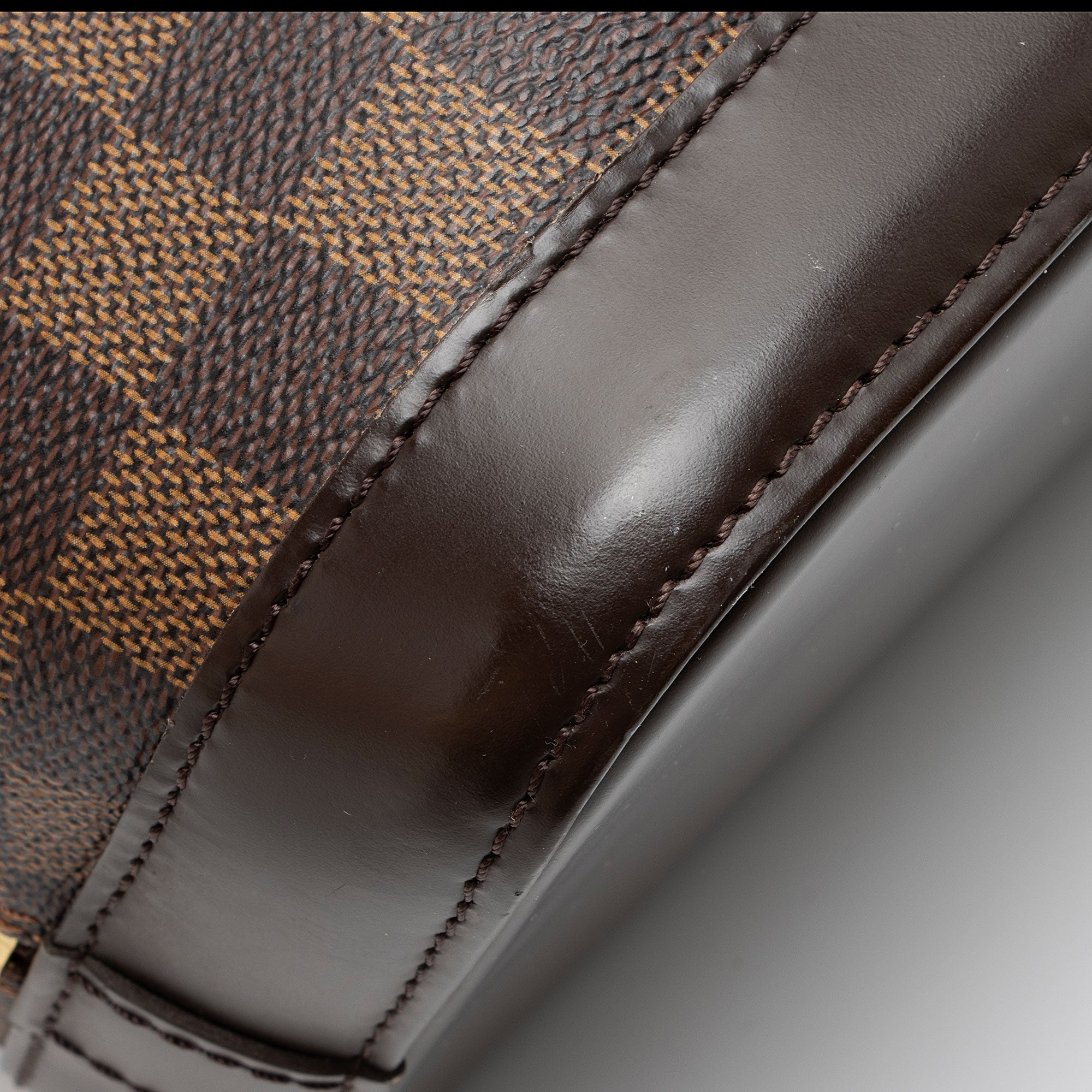 Louis Vuitton Damier Ebene Alma PM Satchel