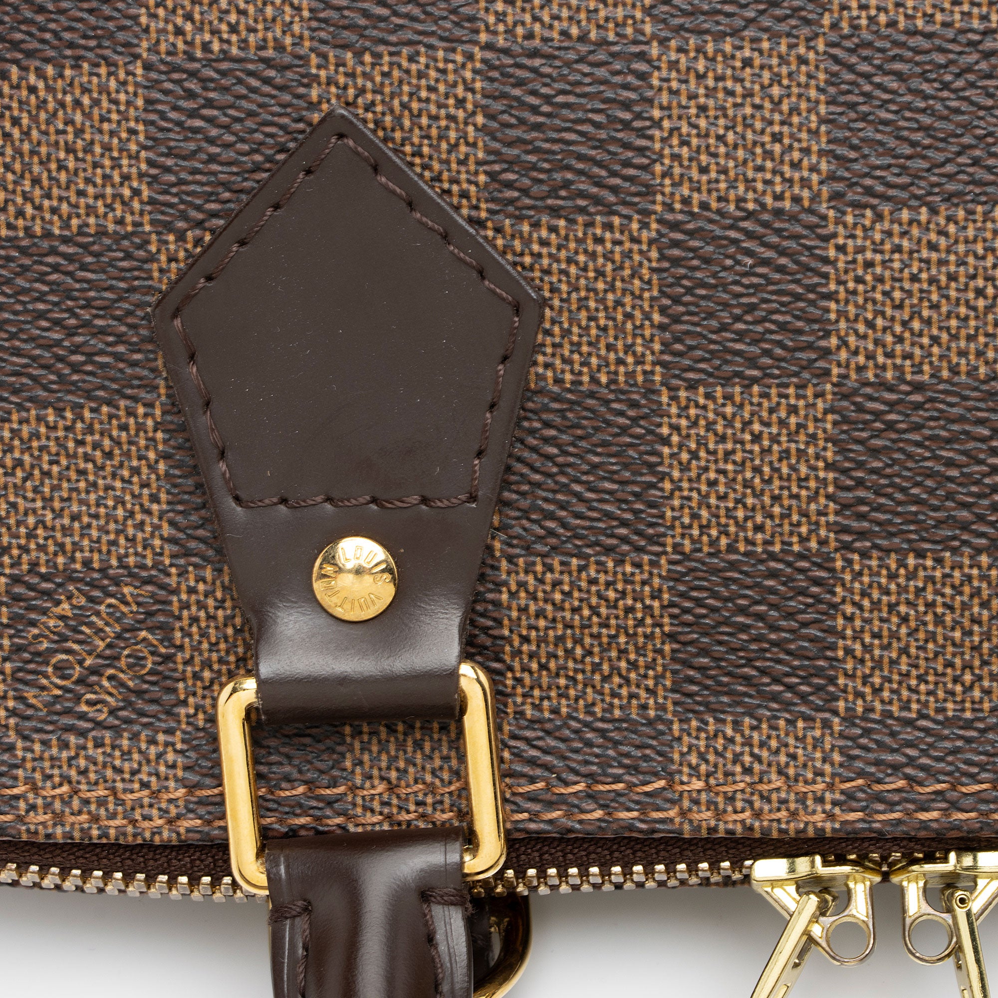 Louis Vuitton Damier Ebene Alma PM Satchel