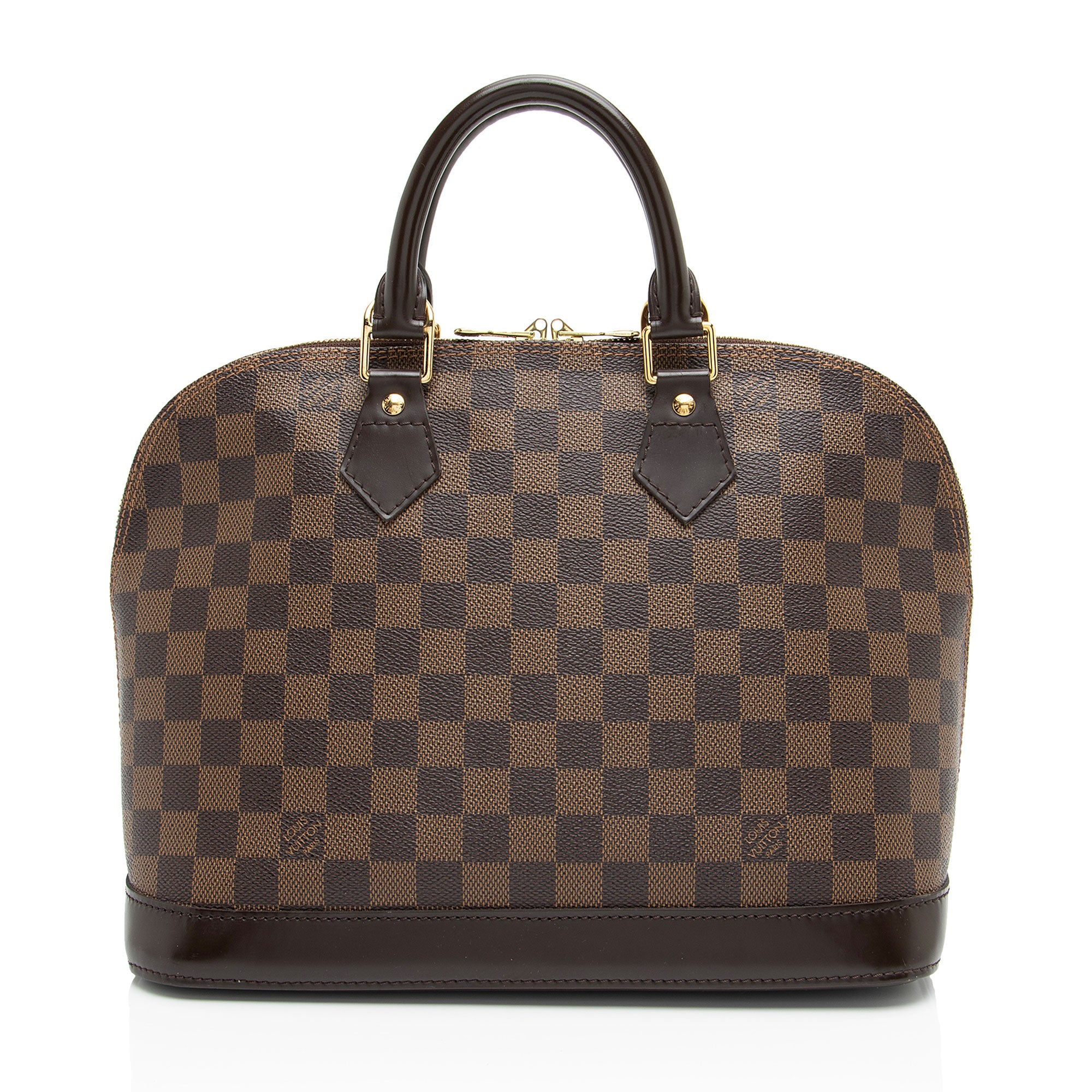 Louis Vuitton Damier Ebene Alma PM Satchel