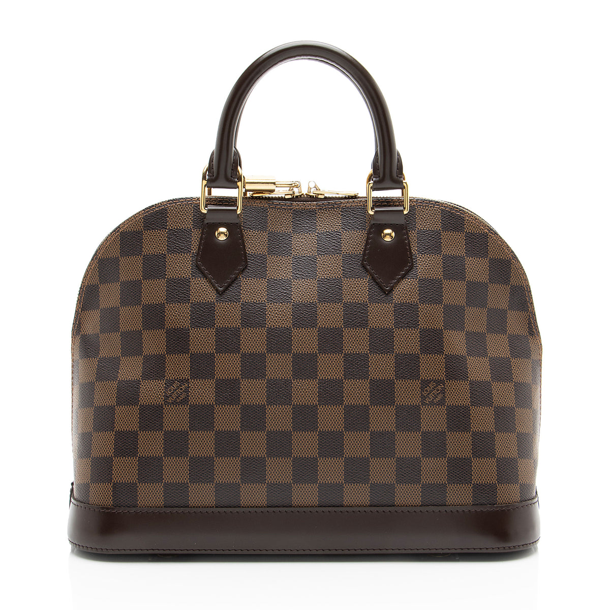 Louis Vuitton Damier Ebene Alma PM Satchel