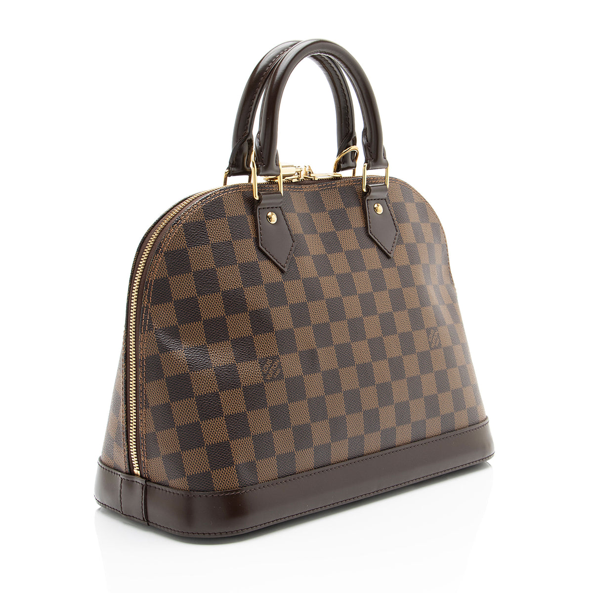 Louis Vuitton Damier Ebene Alma PM Satchel