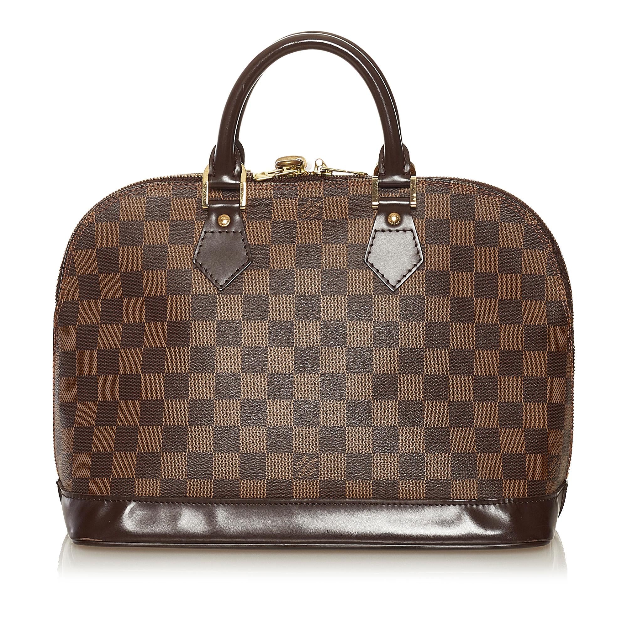 Louis Vuitton Damier Ebene Alma PM (SHG-0oZpsO)
