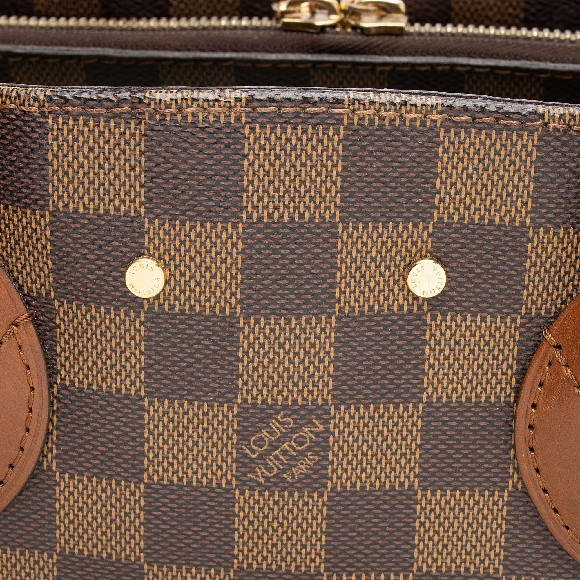 Louis Vuitton Damier Ebene Ascot Satchel
