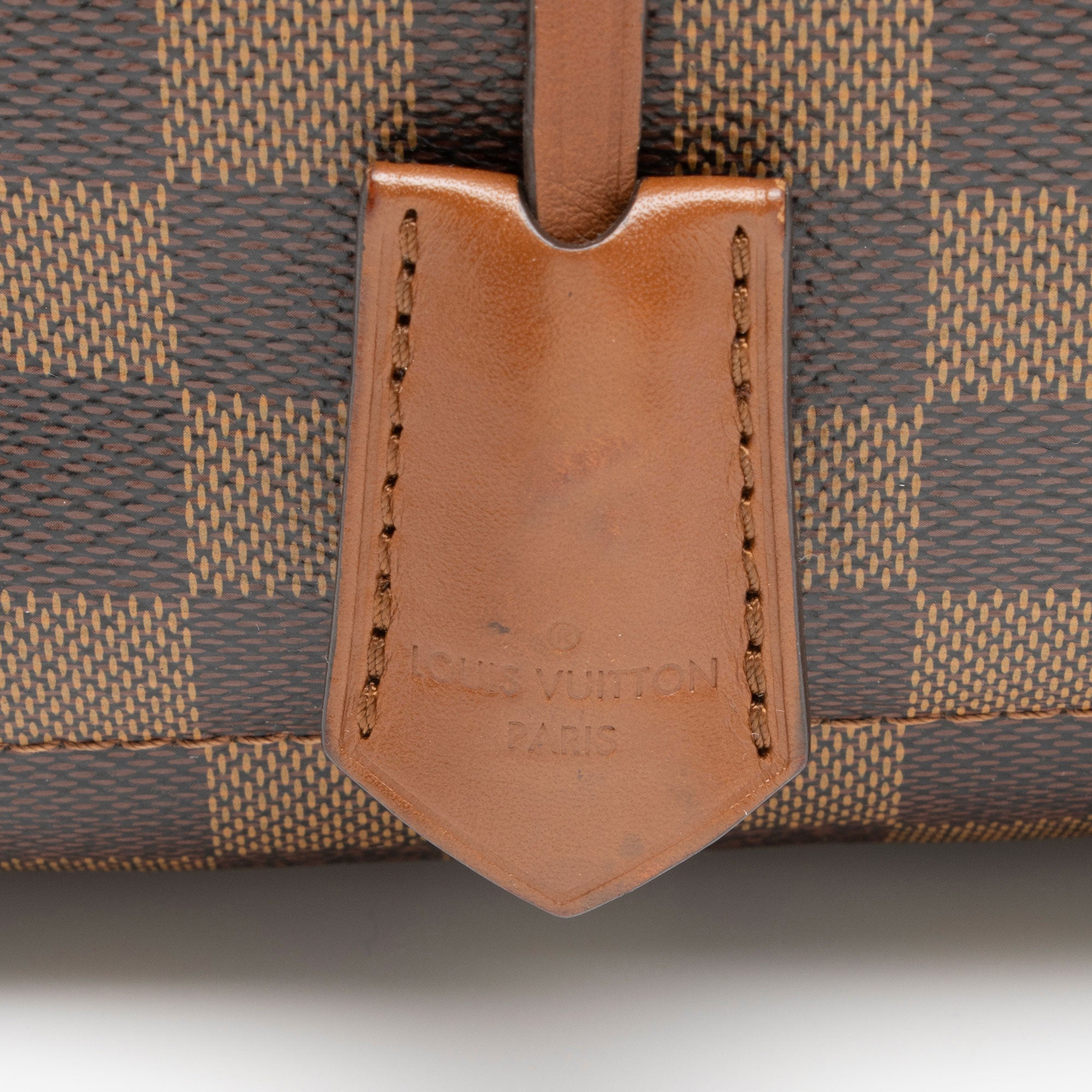 Louis Vuitton Damier Ebene Ascot Satchel