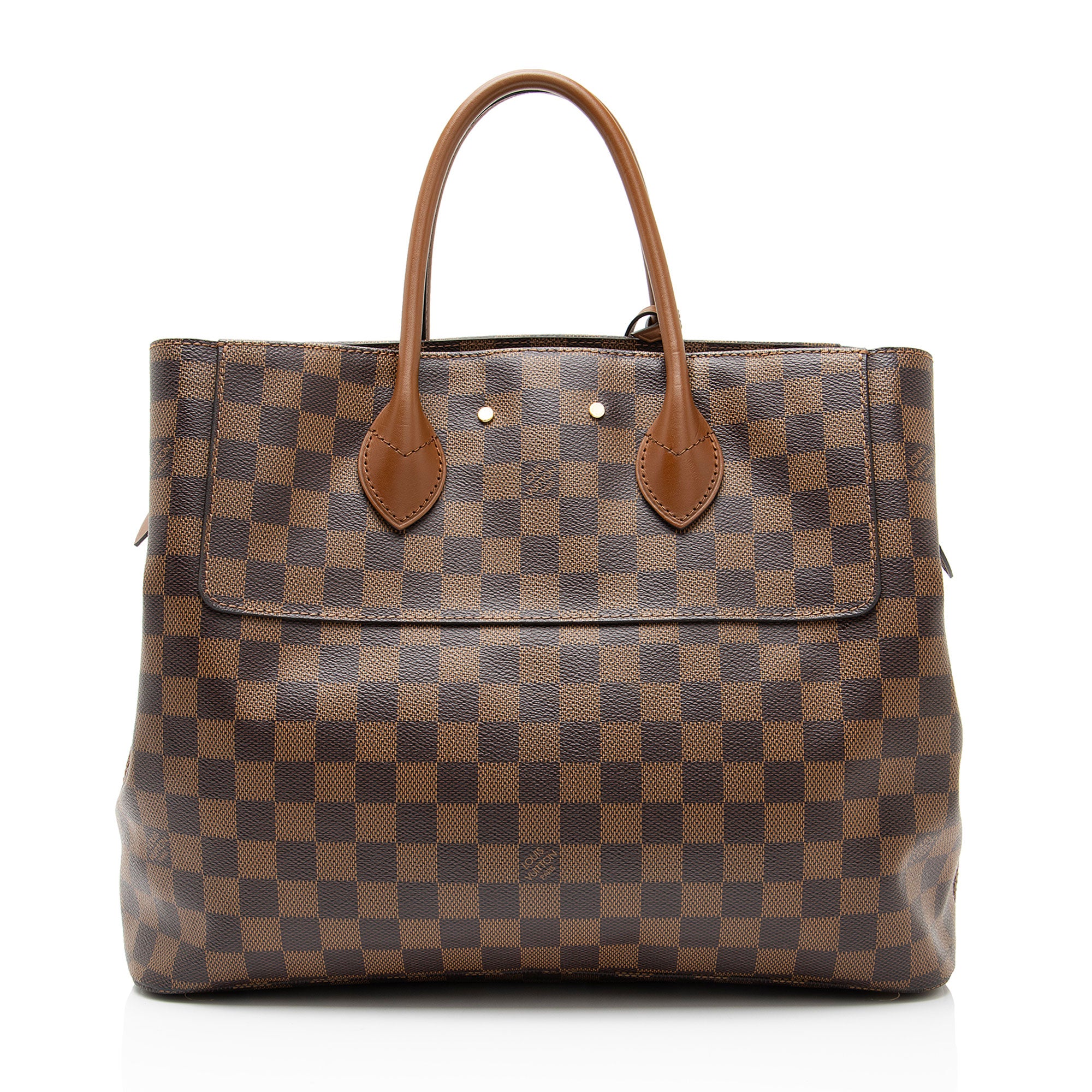 Louis Vuitton Damier Ebene Ascot Satchel