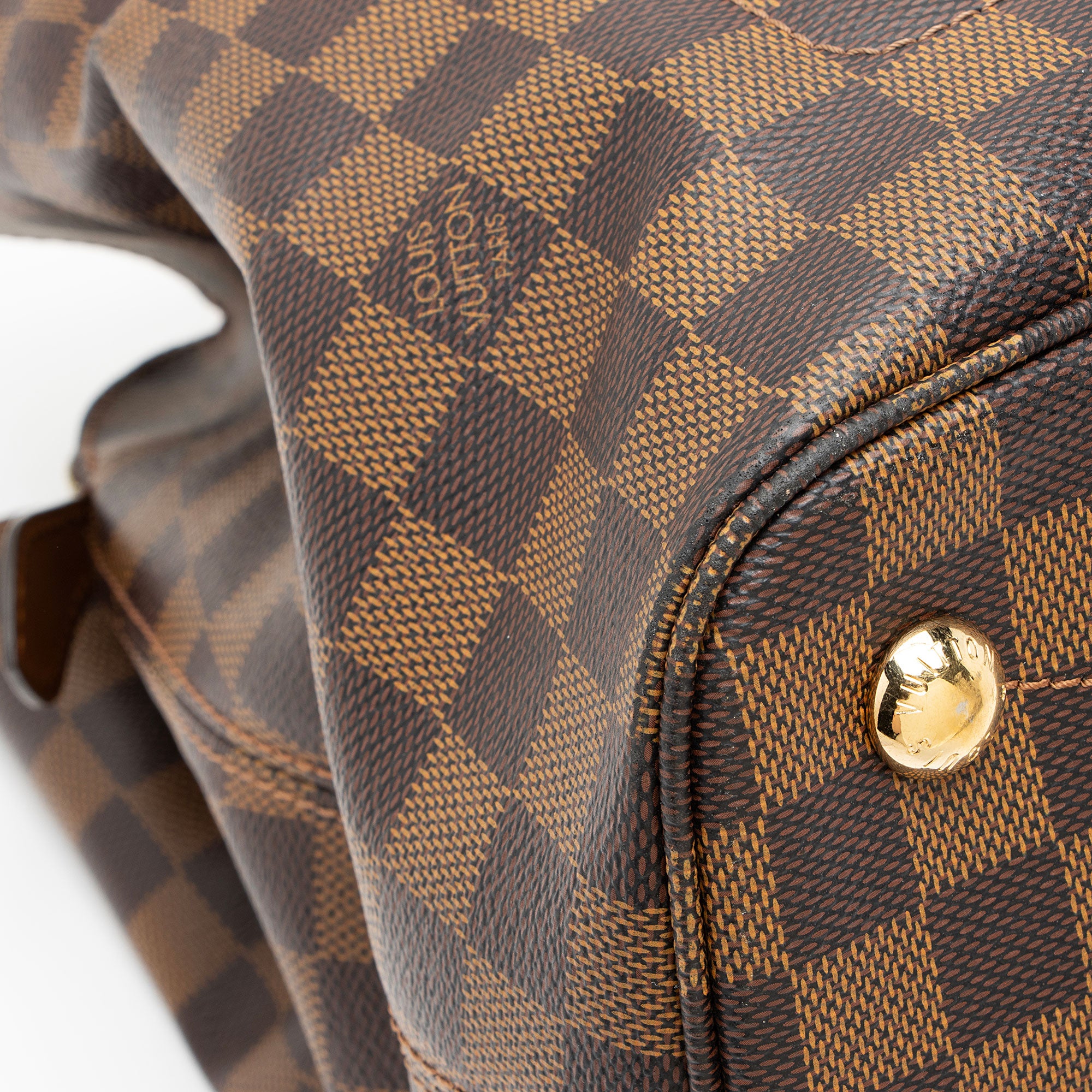 Louis Vuitton Damier Ebene Ascot Satchel