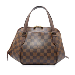 Louis Vuitton Brown Damier Ebene Canvas Belem Pm Top-handle Bag