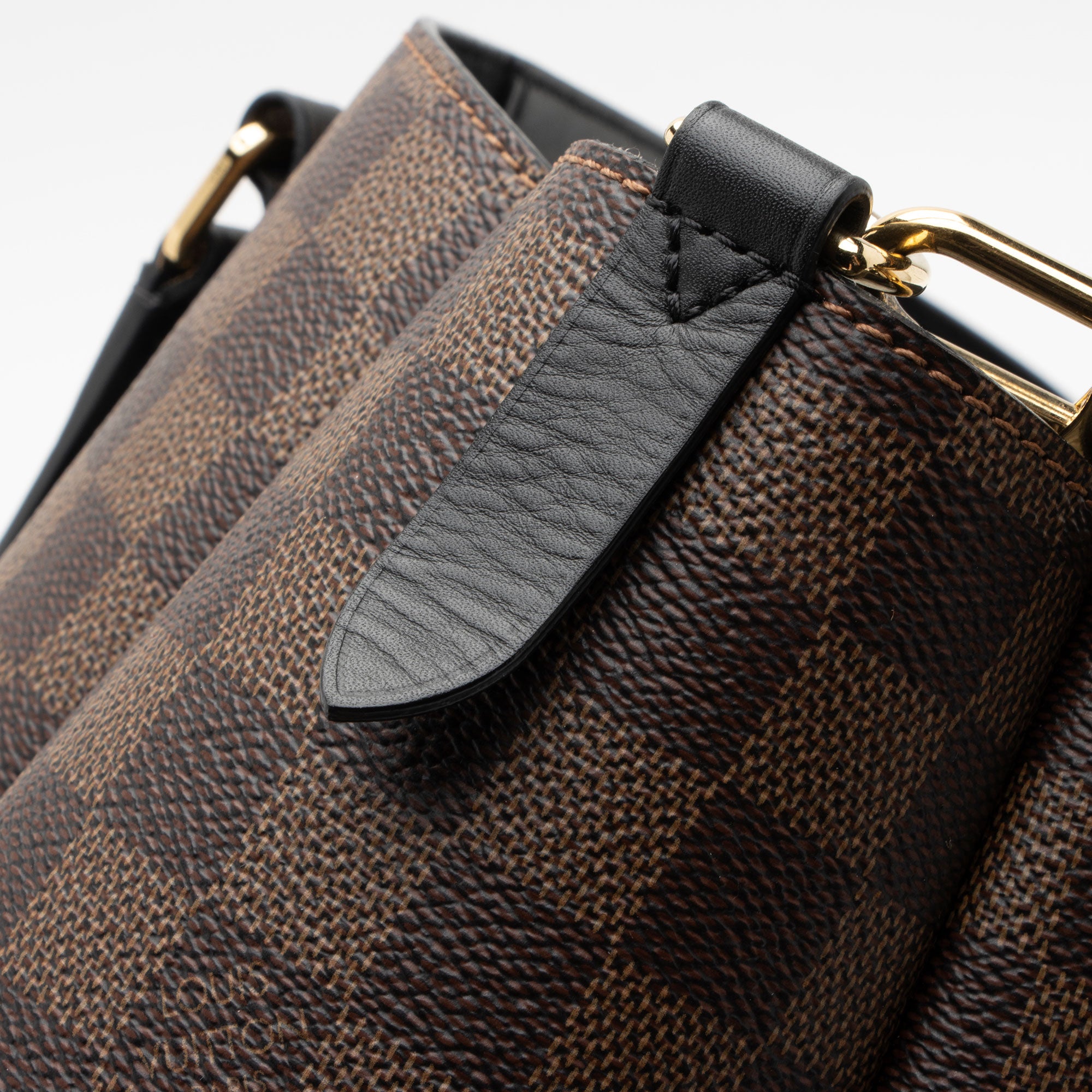 Louis Vuitton Damier Ebene Belmont MM Tote (SHF-7iEM38)