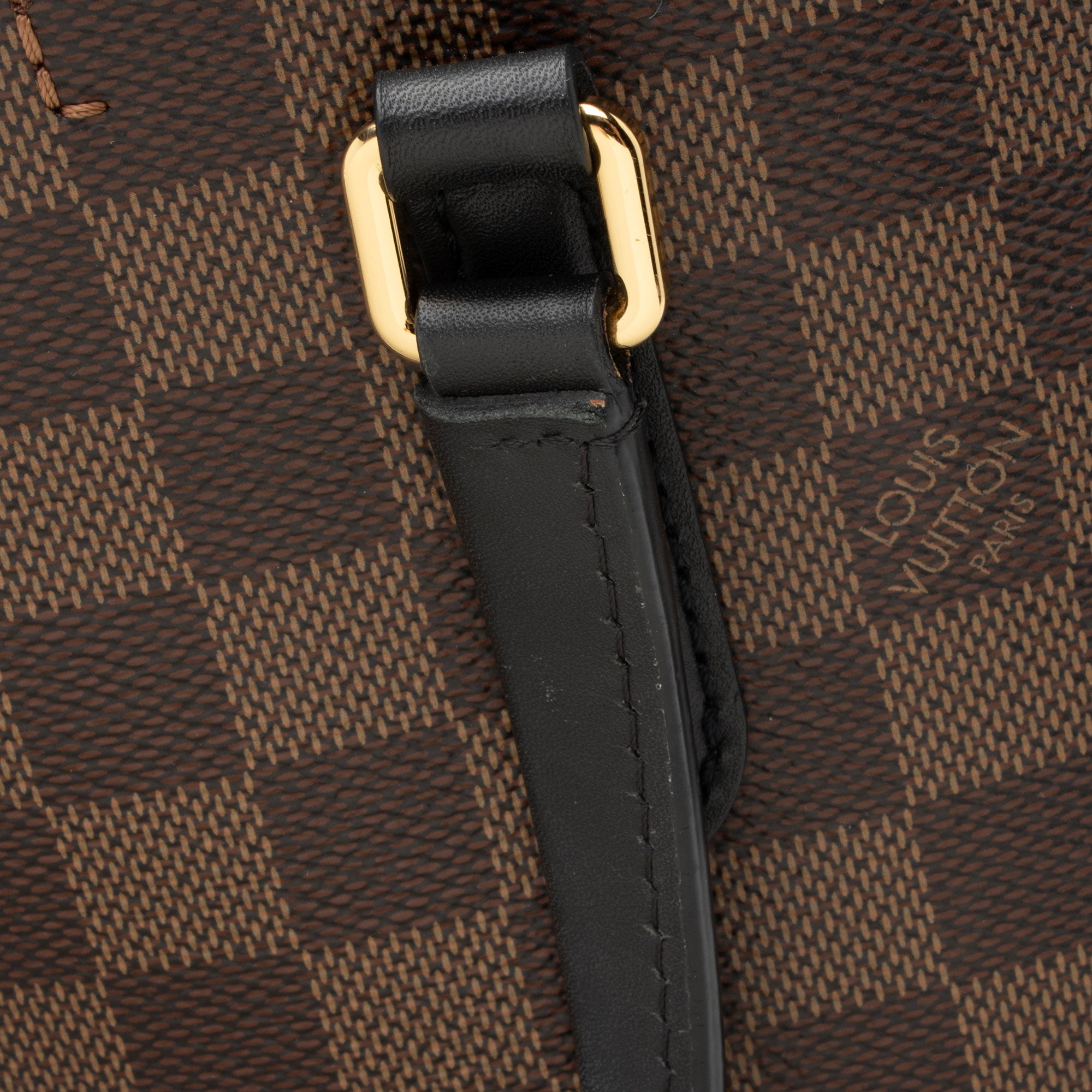 Louis Vuitton Damier Ebene Belmont MM Tote (SHF-7iEM38)