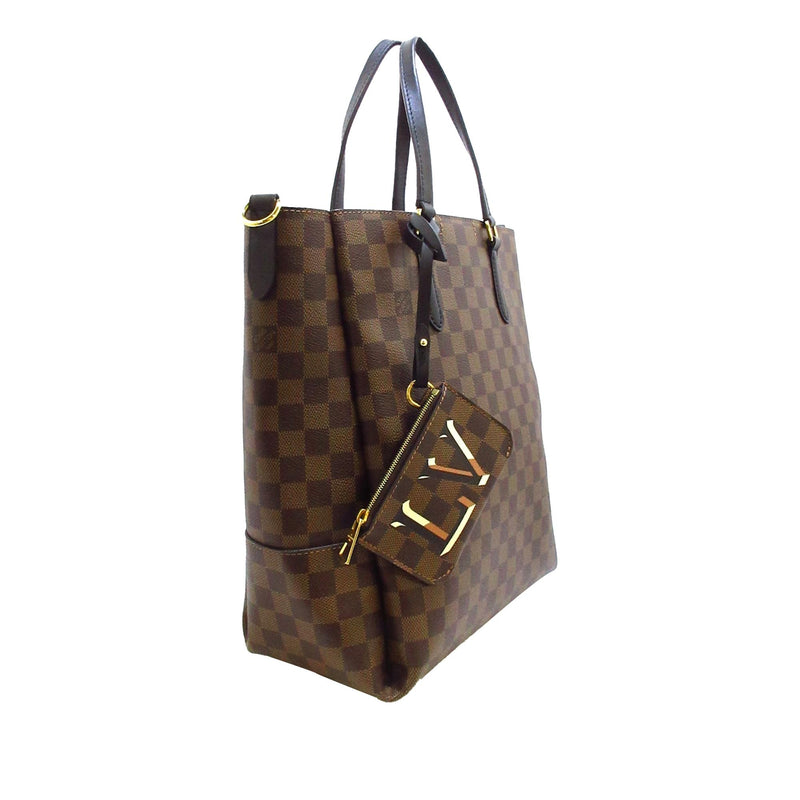 Louis Vuitton Damier Ebene Canvas Belmont Bag Louis Vuitton