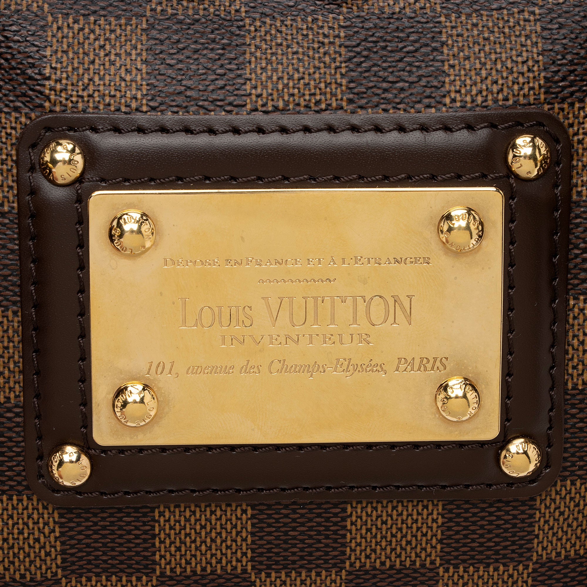 Louis Vuitton Damier Ebene Berkeley Satchel (SHF-DdiwLr)
