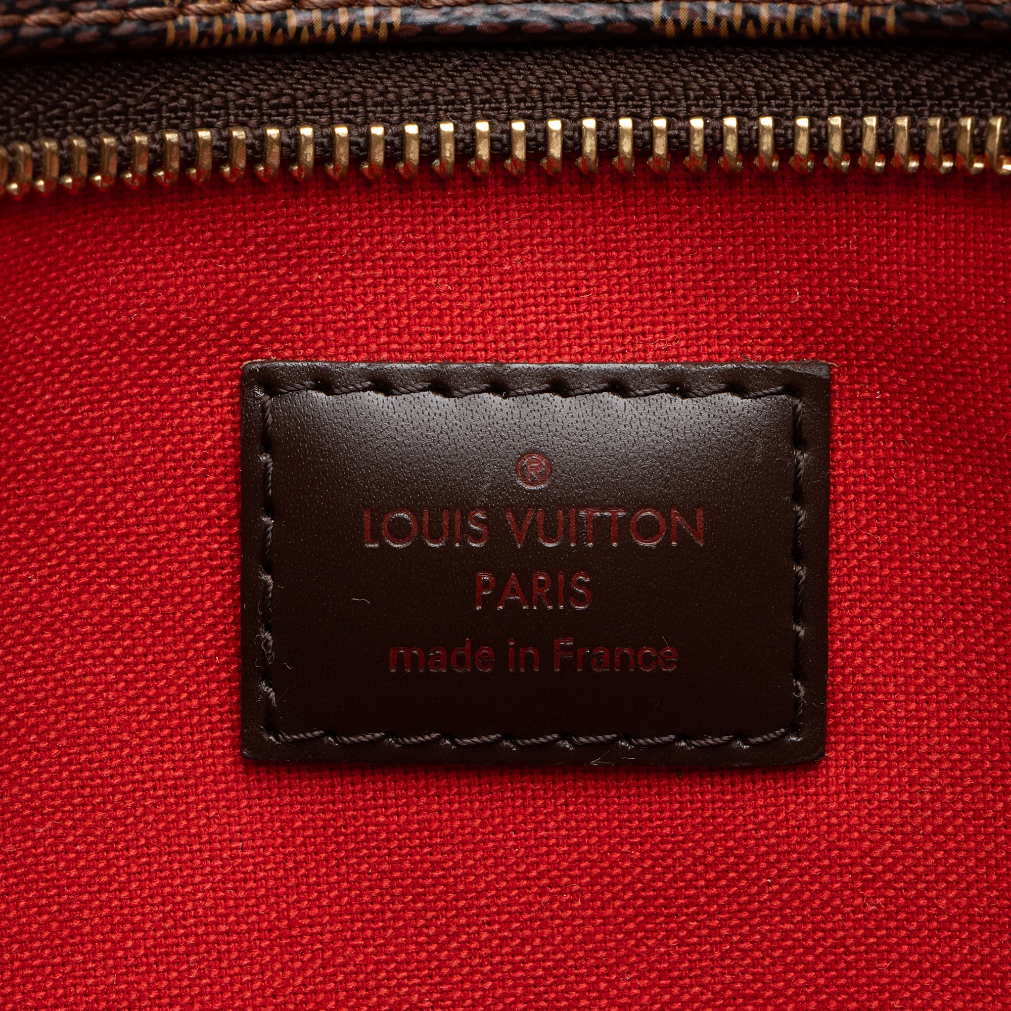 Louis Vuitton Damier Ebene Bloomsbury GM Shoulder Bag