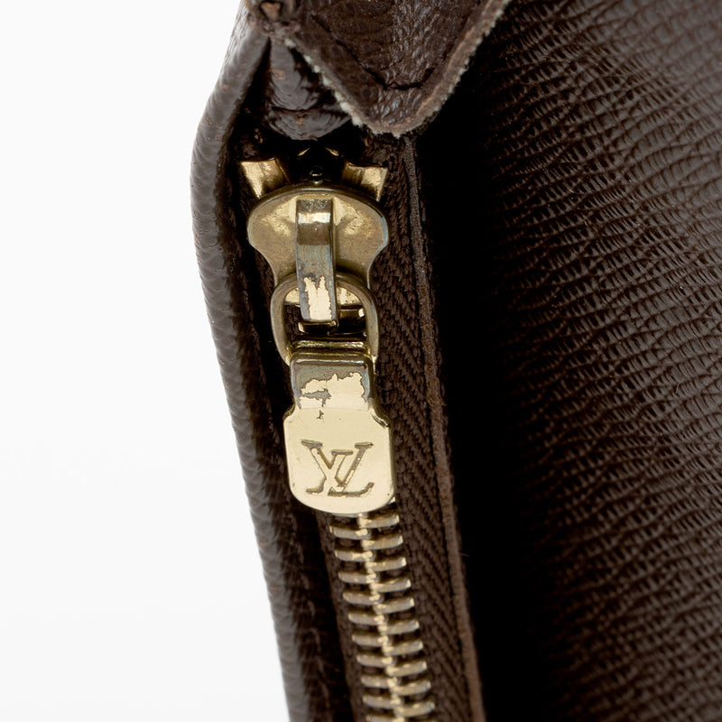 Brazza Wallet Damier Ebene – Keeks Designer Handbags