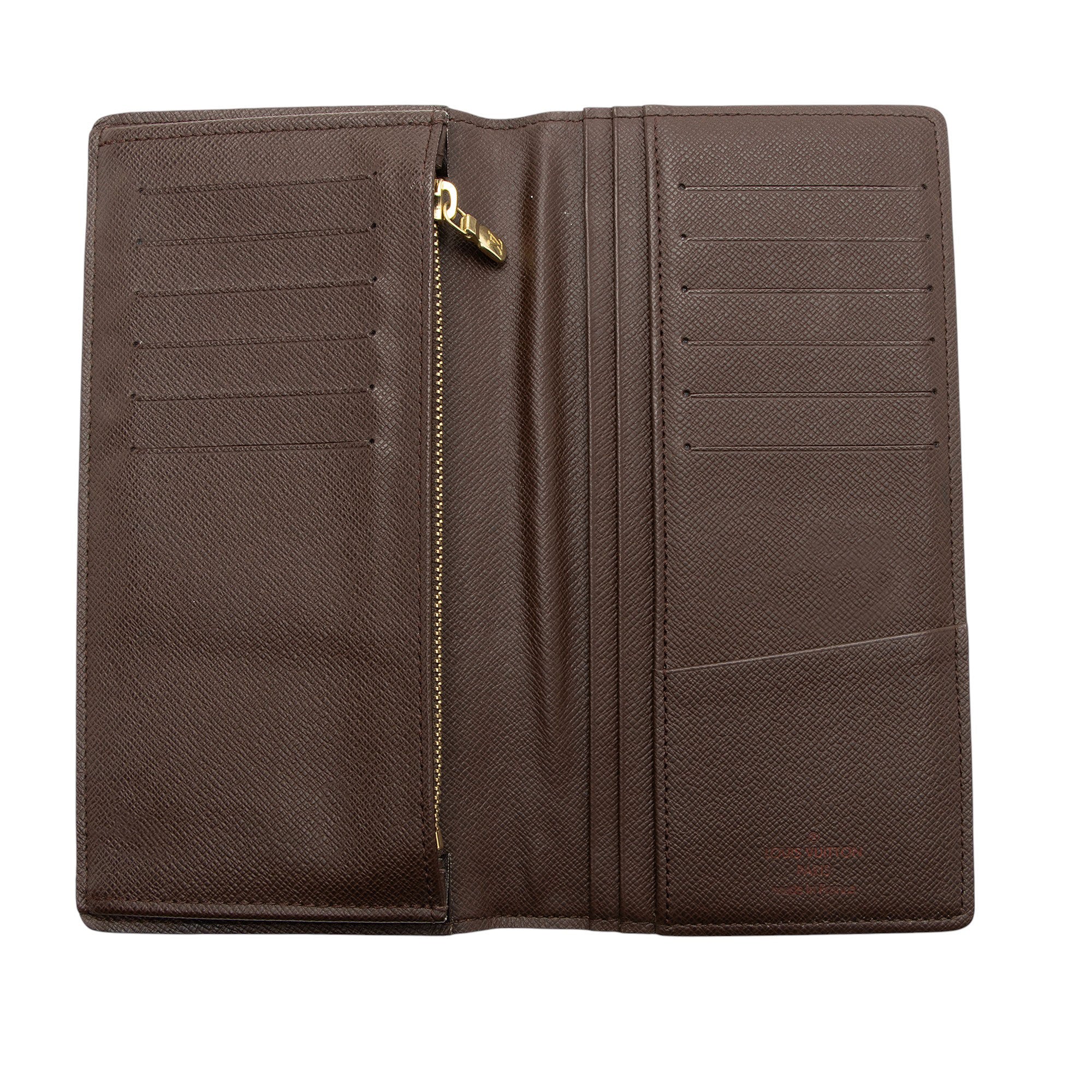 Louis Vuitton Damier Ebene Brazza Wallet