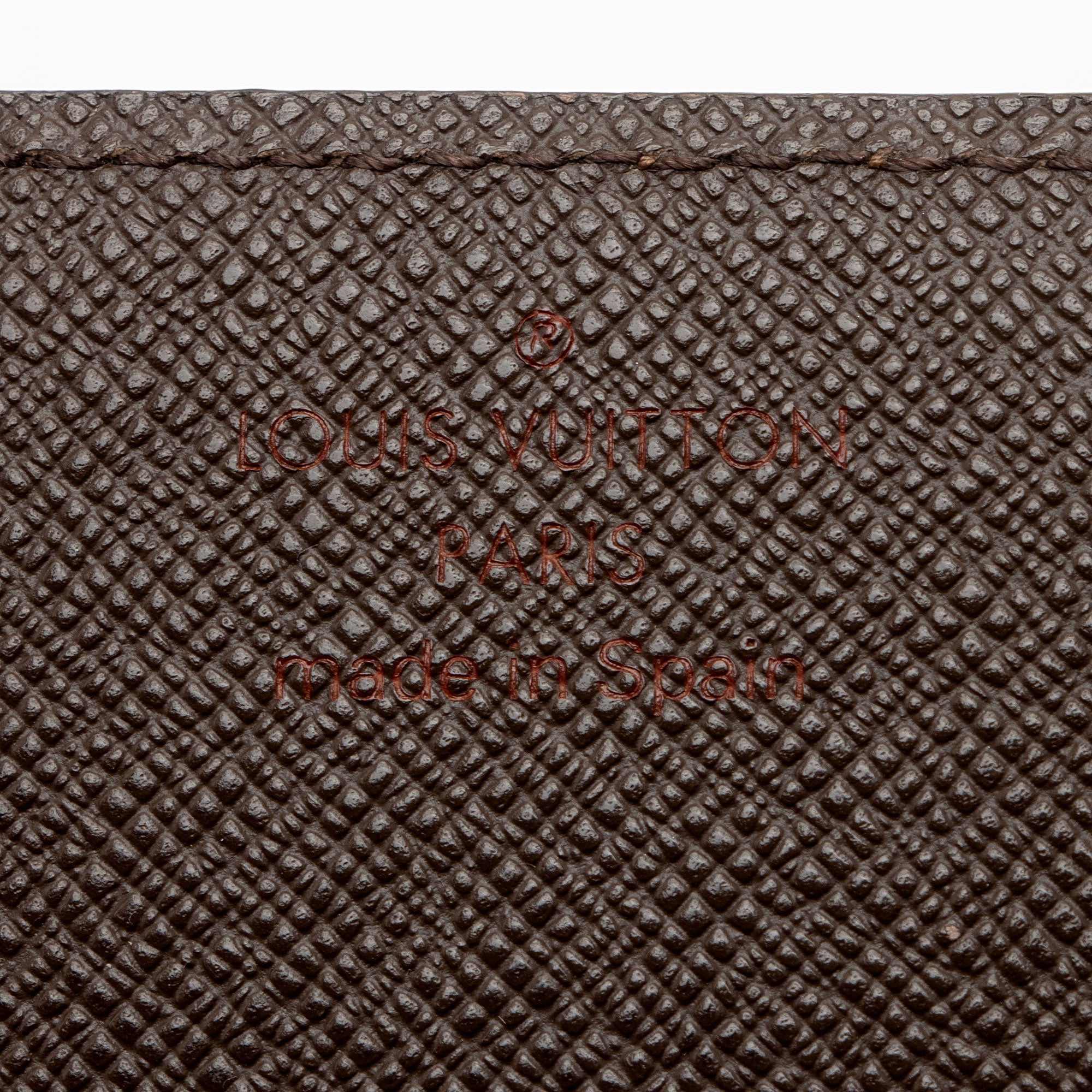 Louis Vuitton Damier Ebene Business Card Holder (SHF-BUXnwD)