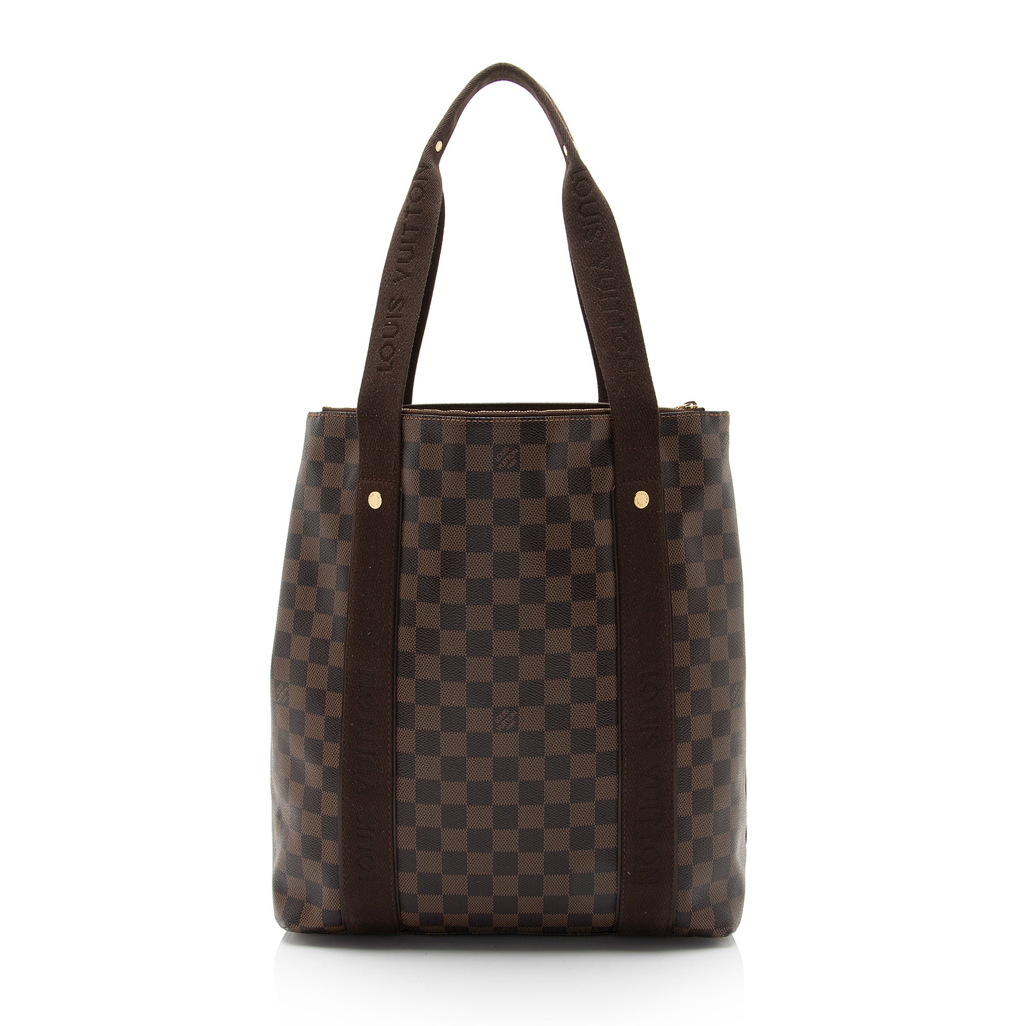 Louis Vuitton Damier Ebene Cabas Beaubourg Tote (SHF-vfVkFF)