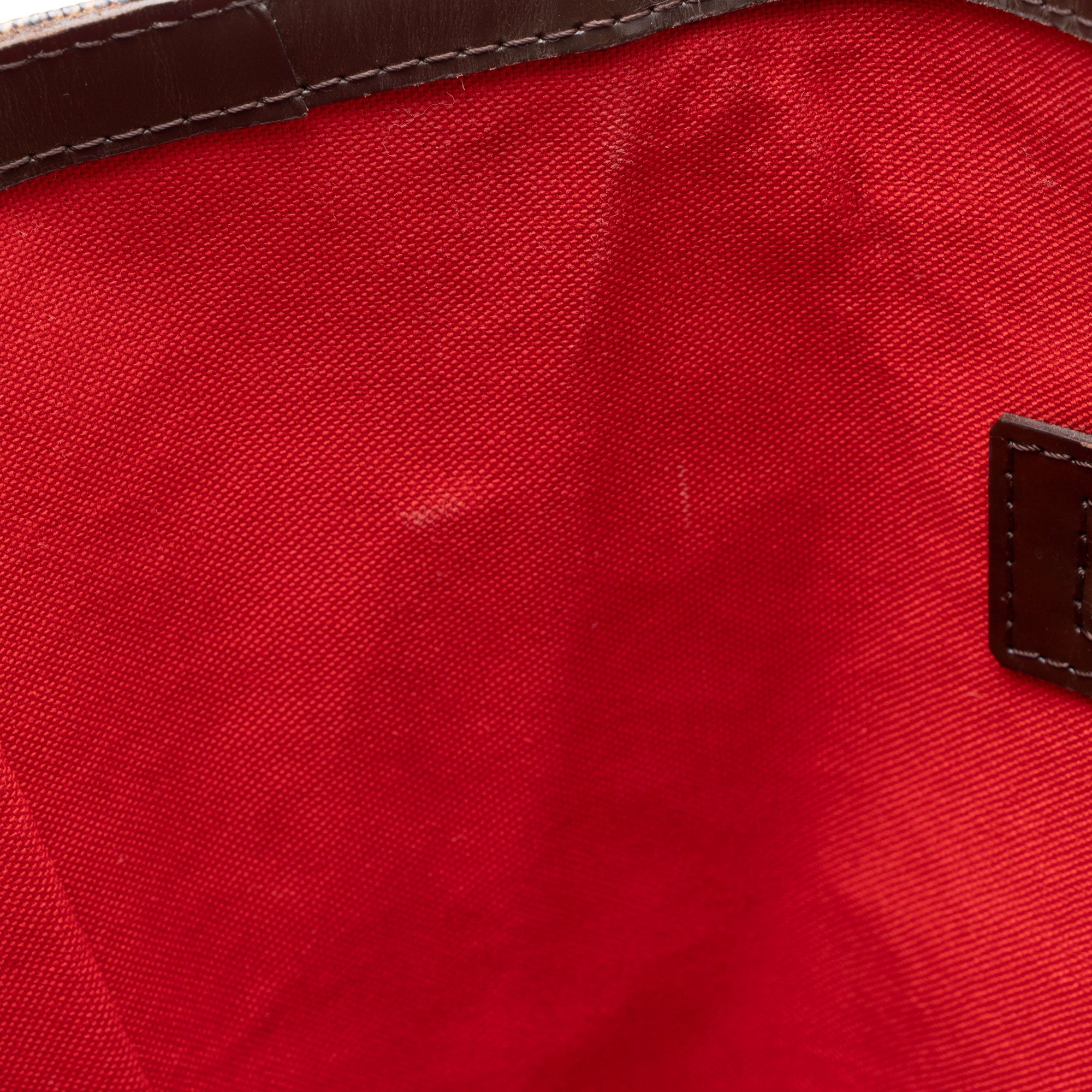 Louis Vuitton Damier Ebene Cabas Rivington Tote (SHF-7zfnCb)