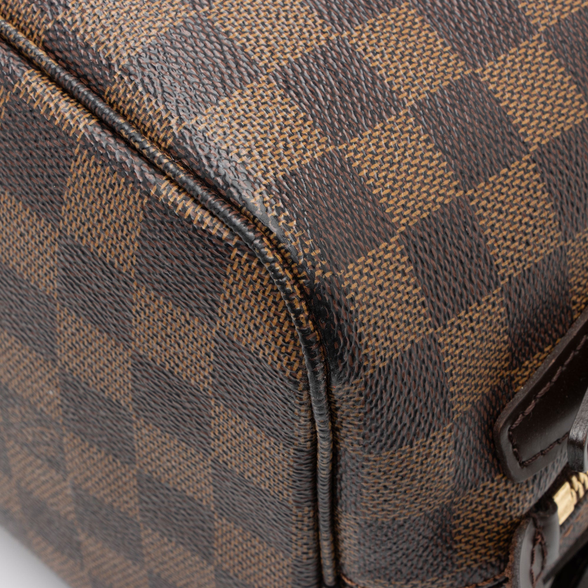 Louis Vuitton Damier Ebene Cabas Rivington Tote (SHF-7zfnCb)