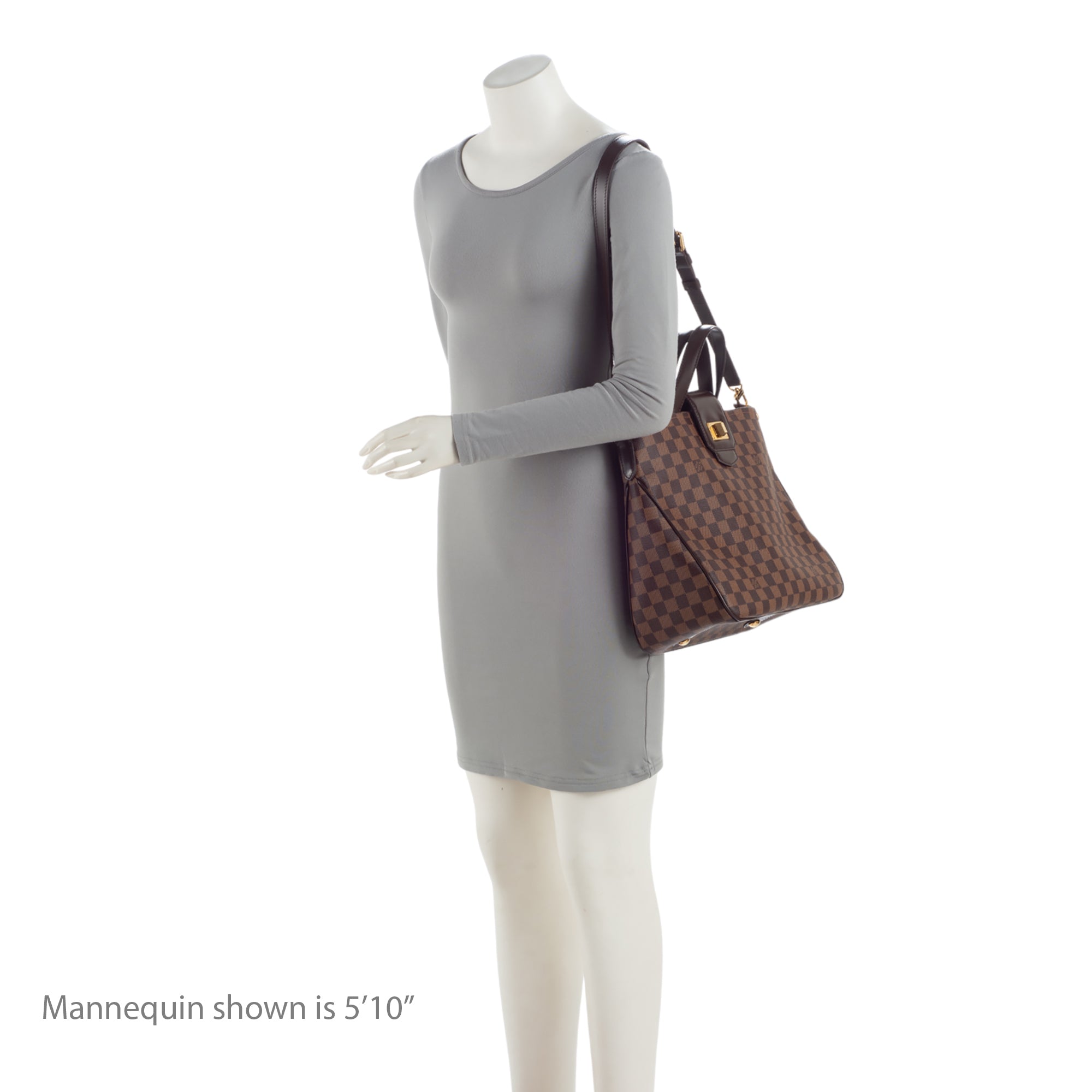 Louis Vuitton Damier Ebene Cabas Rosebery Satchel