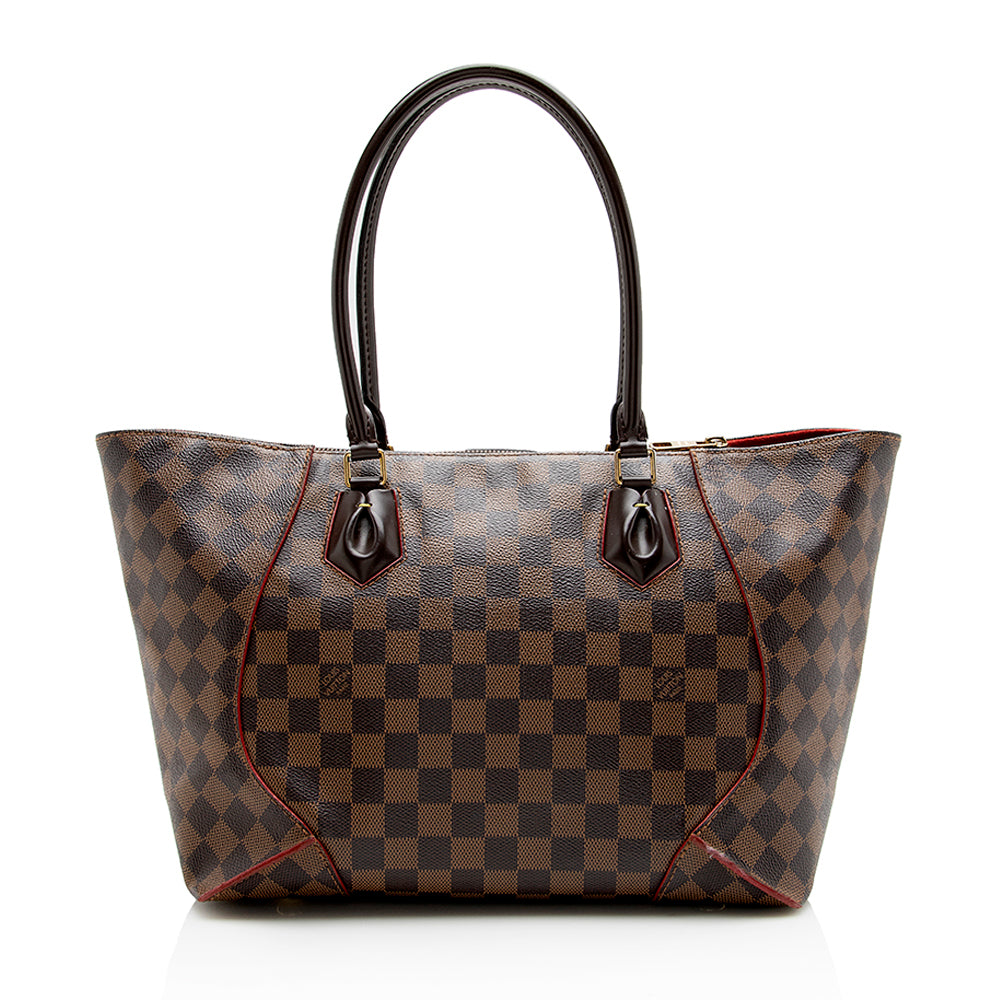 Louis Vuitton Damier Ebene Caissa MM Tote SHF 15813 LuxeDH