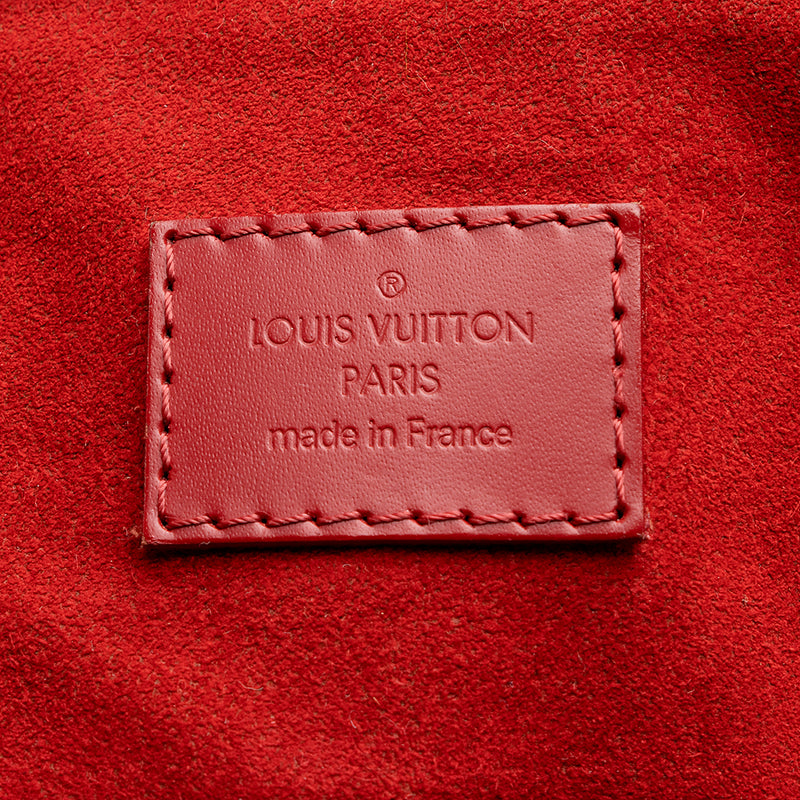 Louis Vuitton Damier Ebene Caissa MM Tote (SHF-15813)