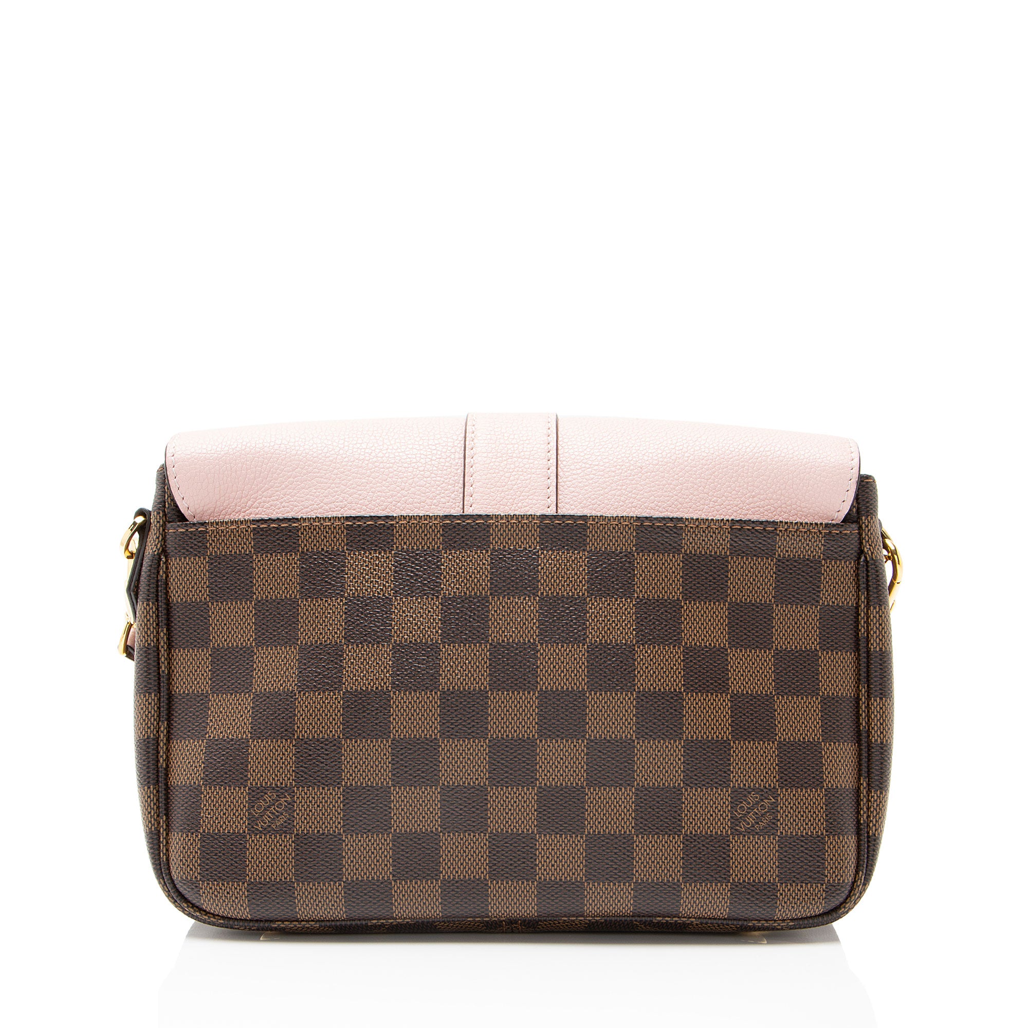 Louis Vuitton Damier Ebene Calfskin Clapton PM Shoulder Bag