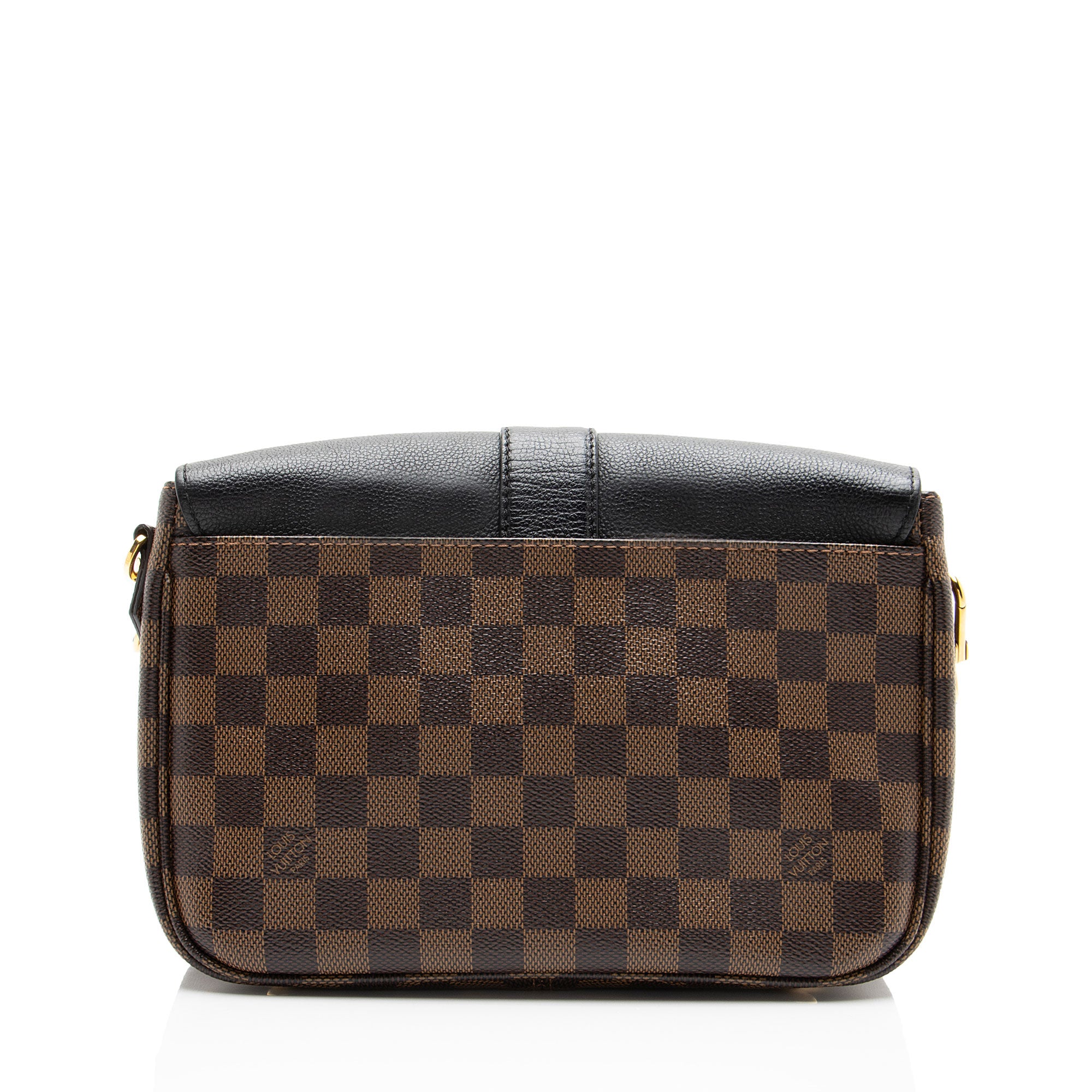 Louis Vuitton Damier Ebene Calfskin Clapton PM Shoulder Bag