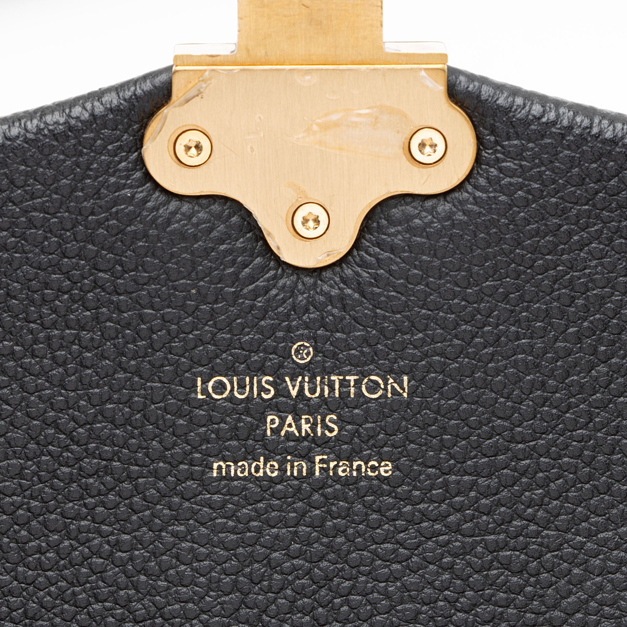 Louis Vuitton Damier Ebene Calfskin Clapton PM Shoulder Bag